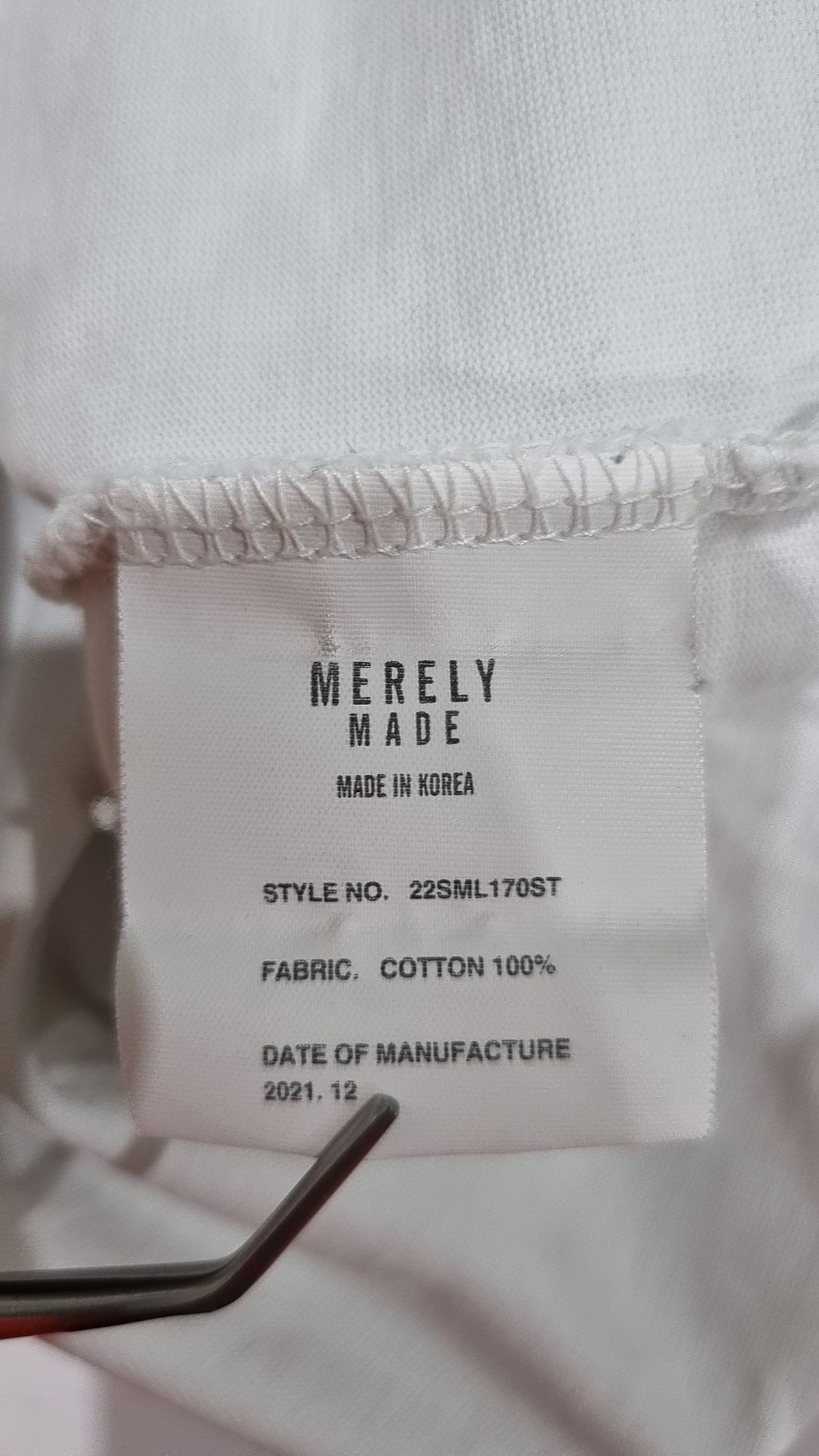 미얼리 메이드(MERELY MADE) 반소매 티셔츠 2