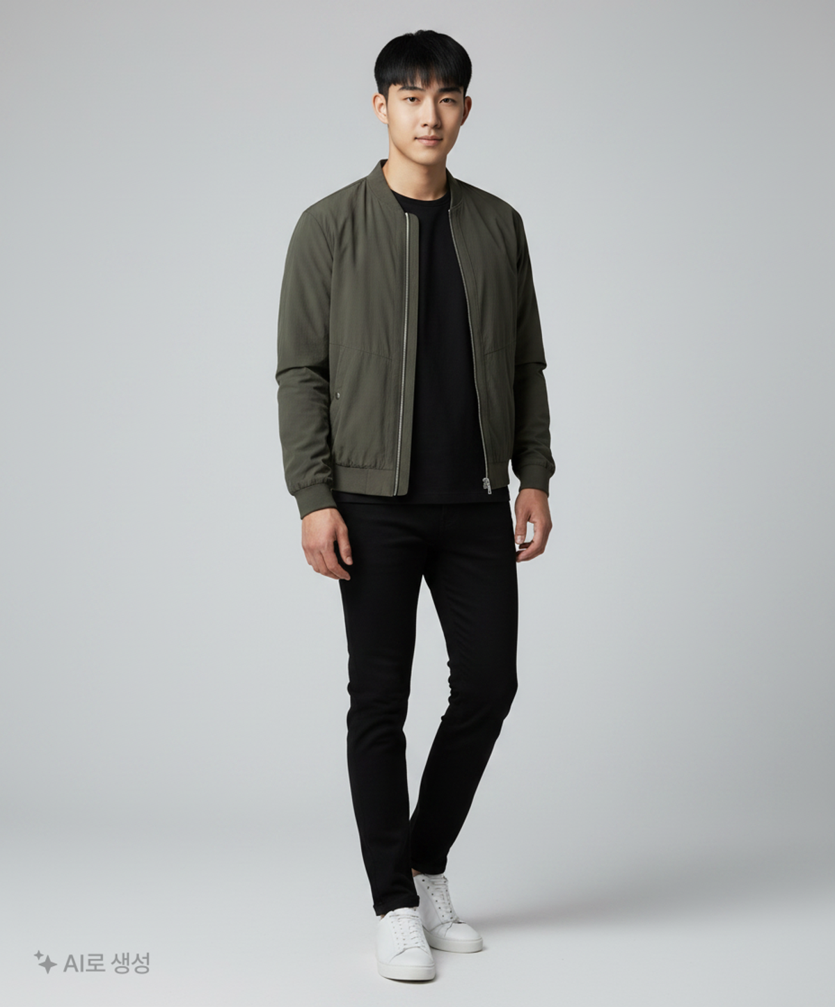 에디션(EDITION) 남성) 경량 스트레치 점퍼_NEE2JJ1902DGR 100