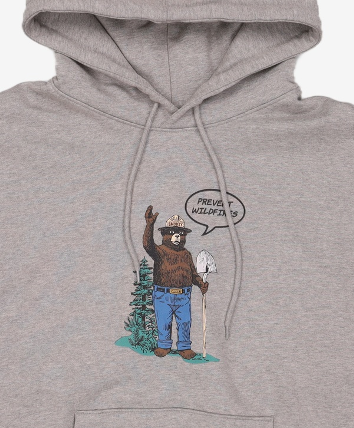 스모키베어(SMOKEY BEAR) 후드 티셔츠 L