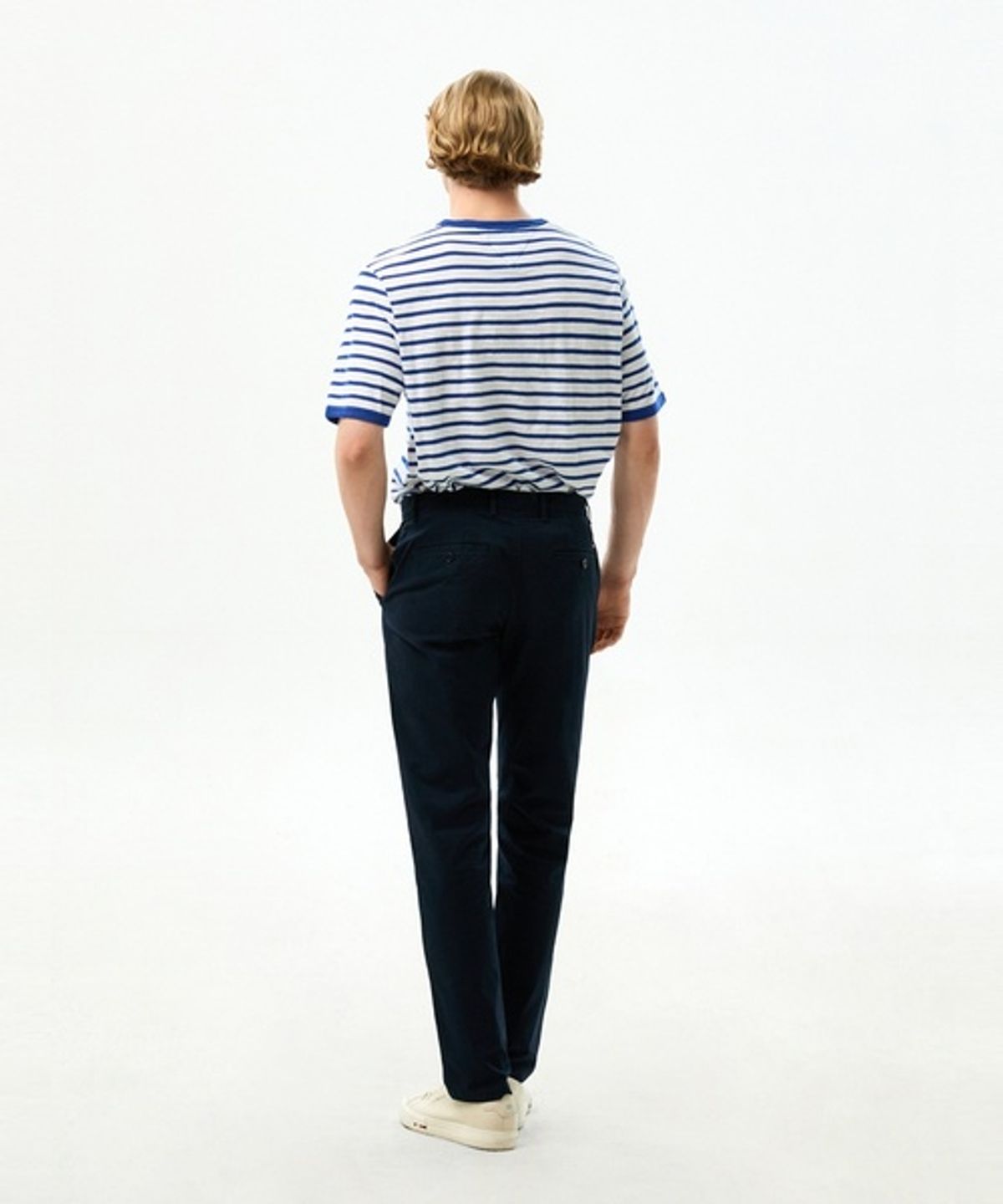 타미힐피거(TOMMY HILFIGER) [Slim fit] 덴톤 에센셜 코튼 블렌드 팬츠 (T12G6WPC040MT1DW5)