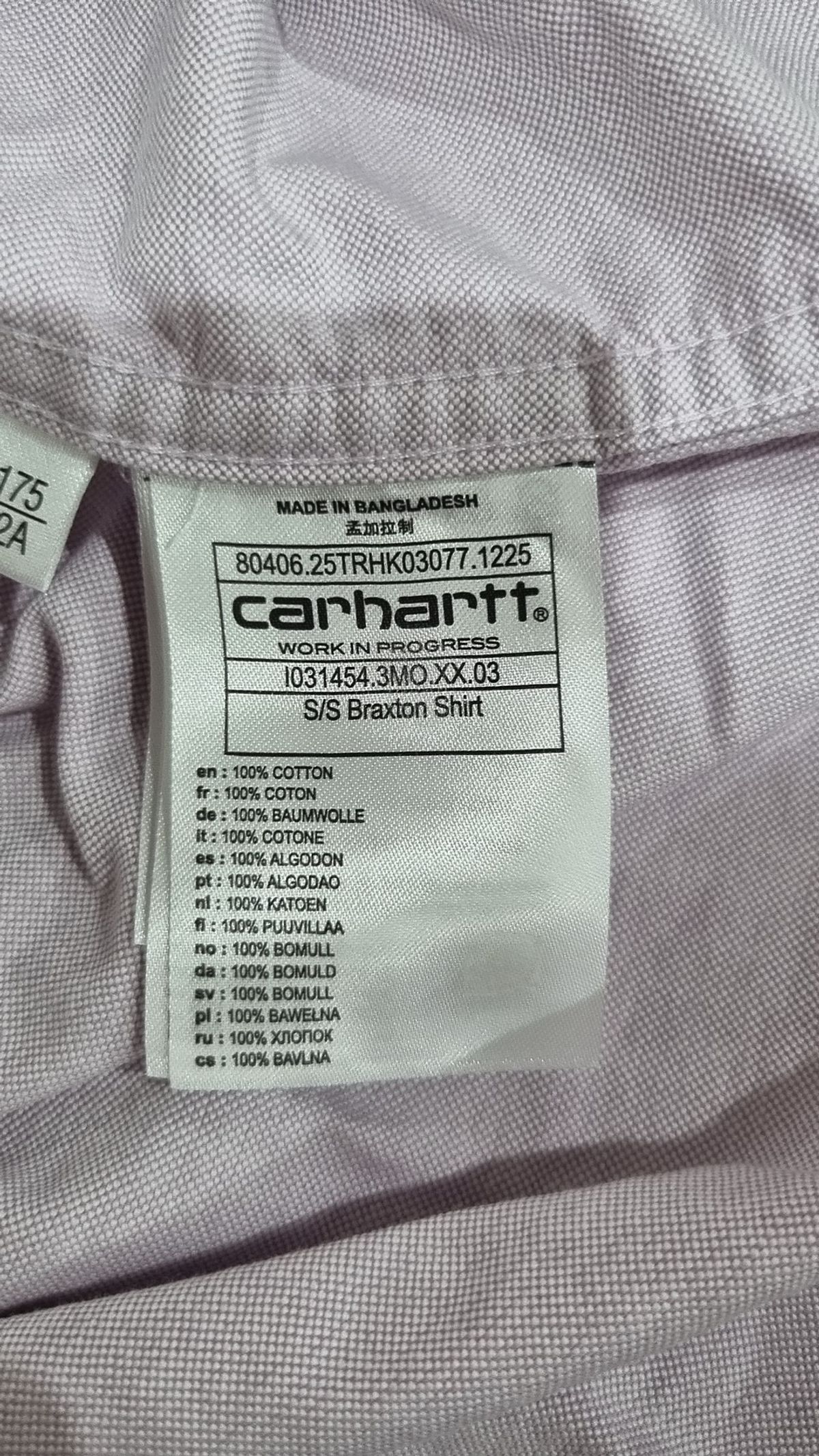 칼하트WIP(CARHARTT WIP) 캐주얼 셔츠 92A