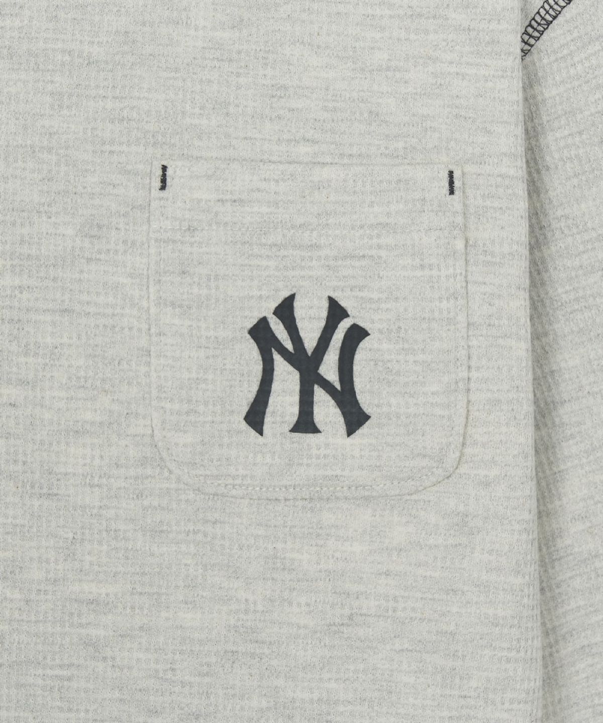 엠엘비 키즈(MLB KIDS) 스트릿 아트웍 와플지 티셔츠 NY (Oatmeal)