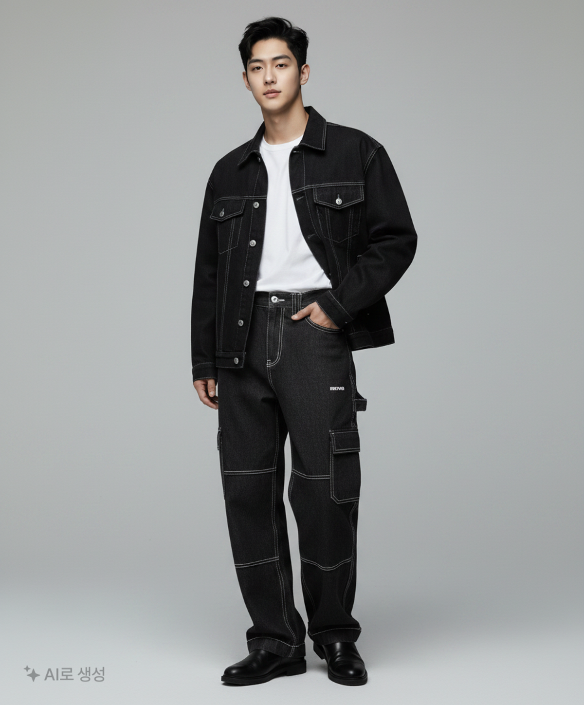 알디브이제트(RDVZ) 청/데님 팬츠 S