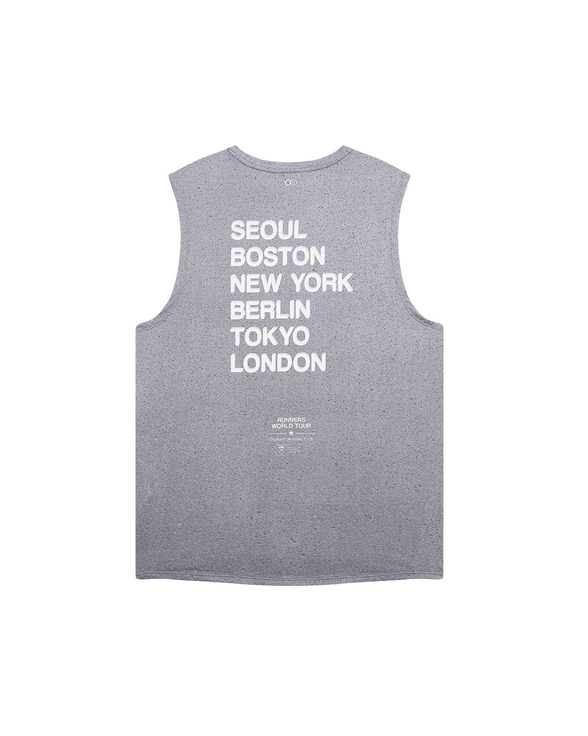 리액티파이(REACTIFY) City Run Graphic Running Tank Gray