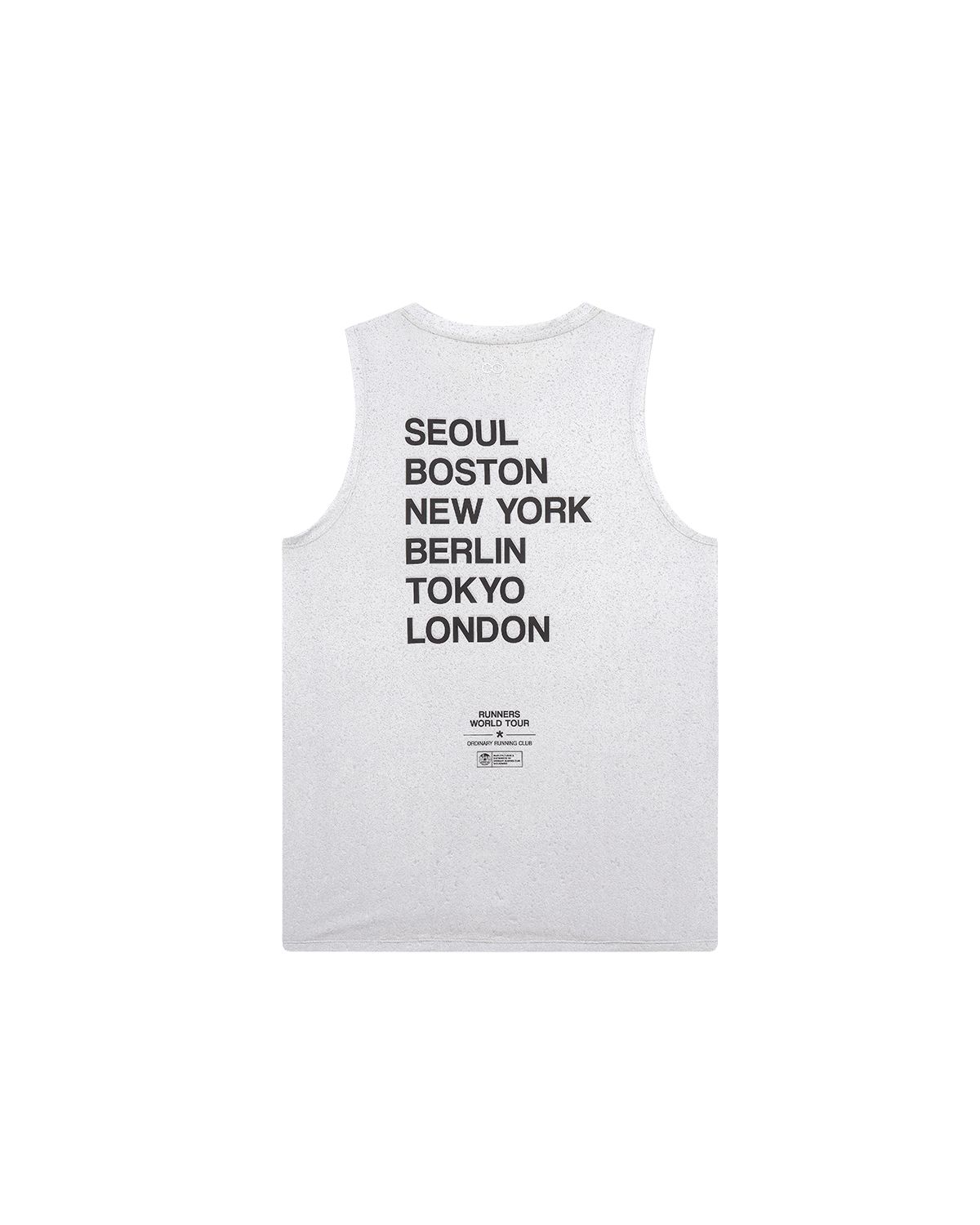 리액티파이(REACTIFY) City Run Graphic Running Tank Ivory