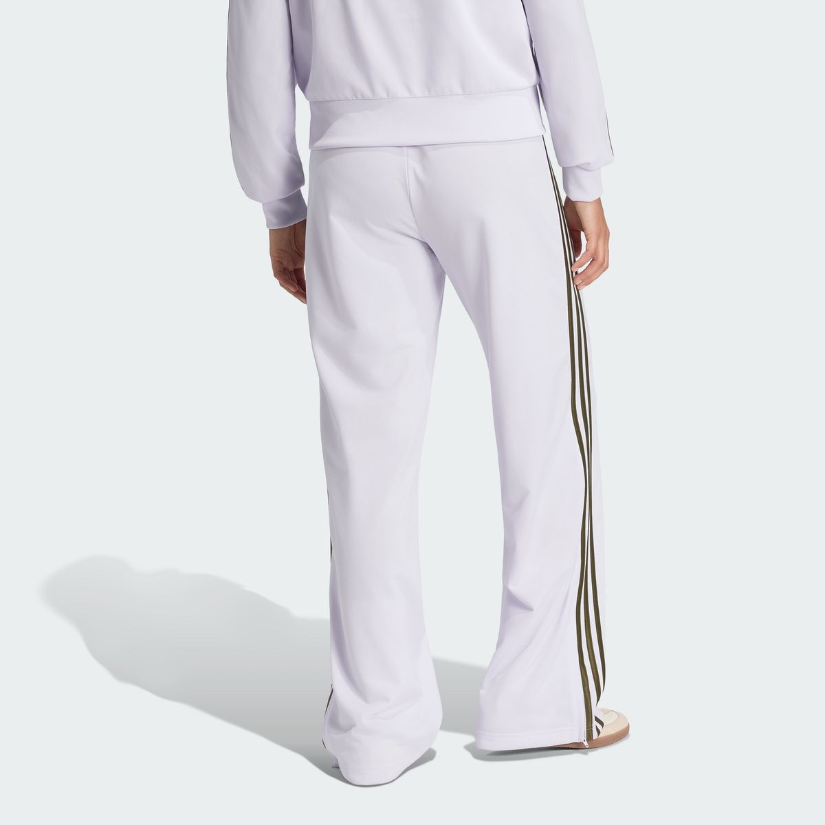 아디다스(ADIDAS) 파이어버드 루즈 트랙 팬츠 - 프로즌퍼플:올리브스트라타 / KV2232