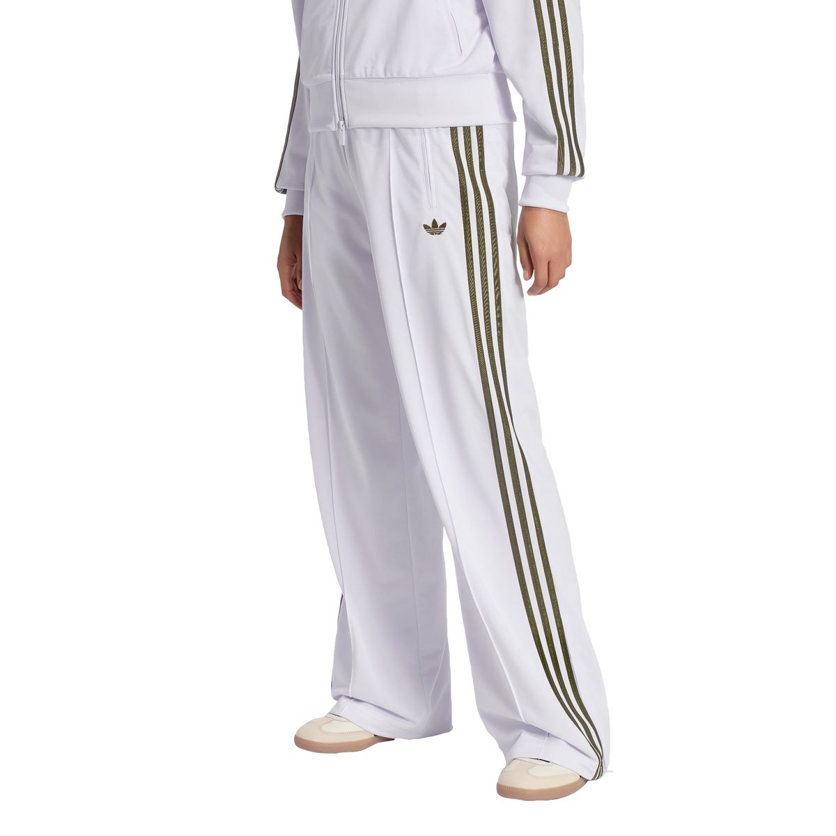 아디다스(ADIDAS) 파이어버드 루즈 트랙 팬츠 - 프로즌퍼플:올리브스트라타 / KV2232