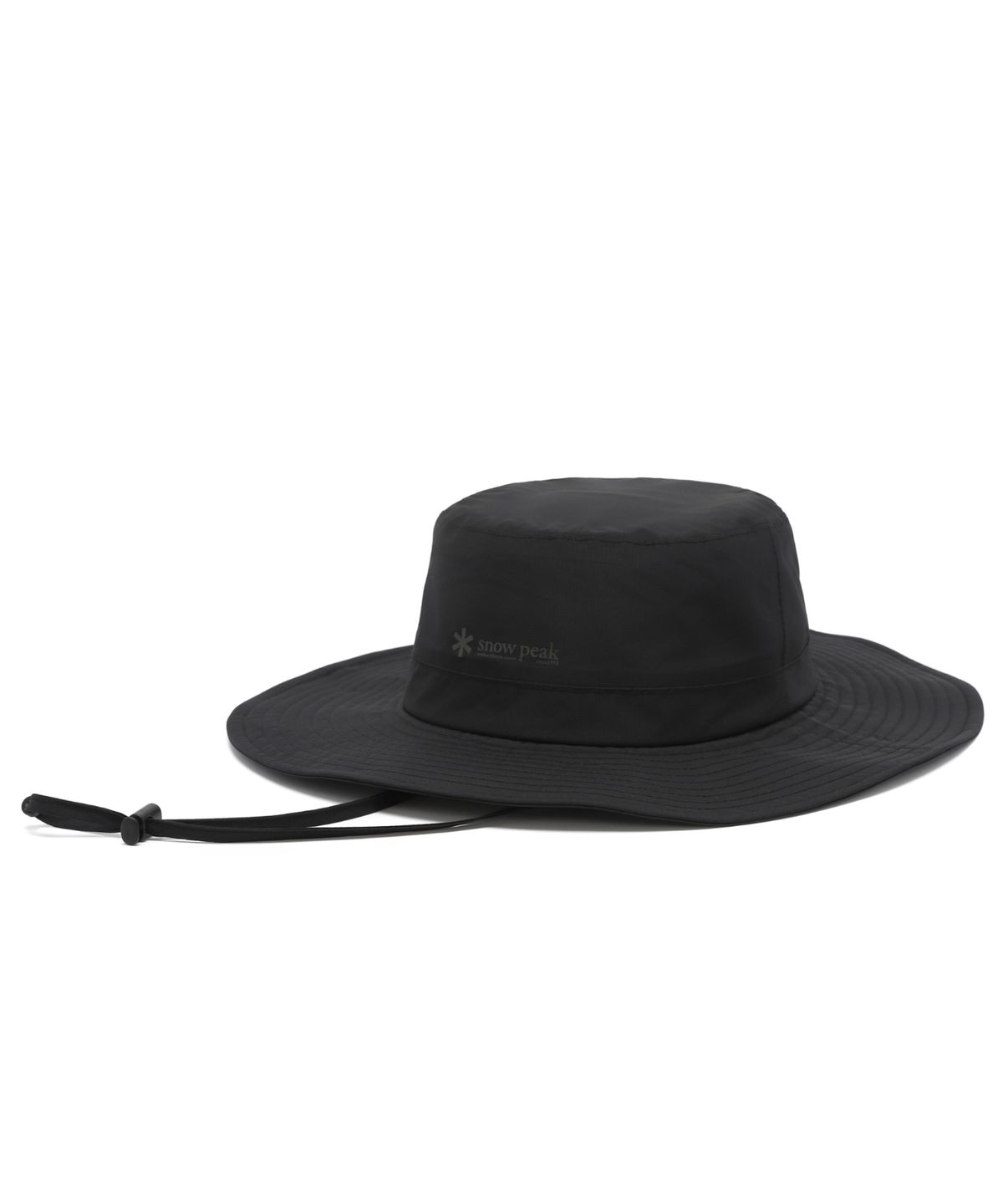 스노우피크 어패럴(SNOWPEAK APPAREL) 윈드스토퍼 와이드 햇 (S26FUTHA09) Black