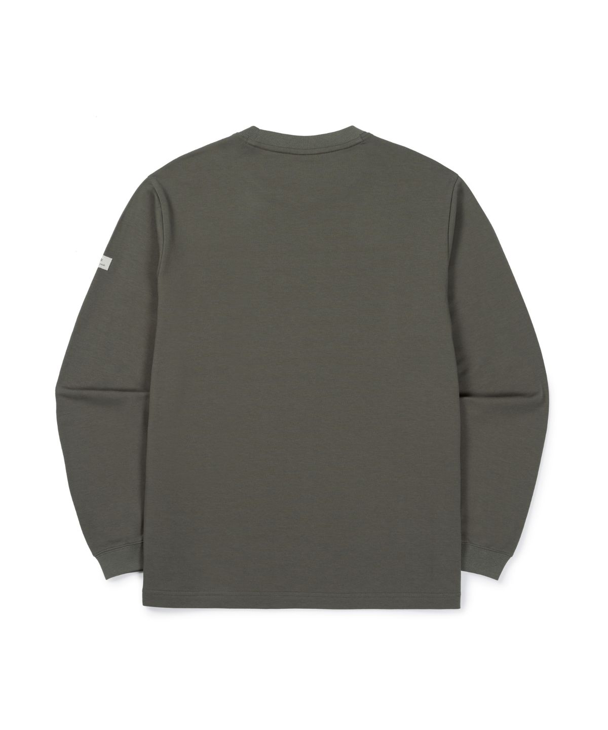 스노우피크 어패럴(SNOWPEAK APPAREL) 베이직 로고 긴팔 티셔츠 (S26FMFTL10) Dark Khaki