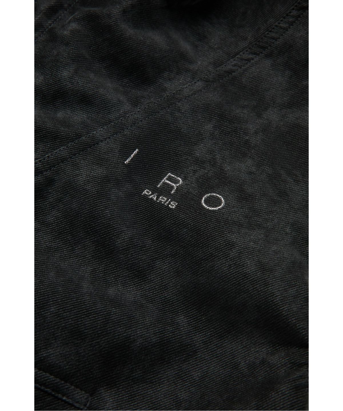 이로 우먼(IROWOMEN) Chromes 글로시 후드 점퍼 ILUAA26703BKX