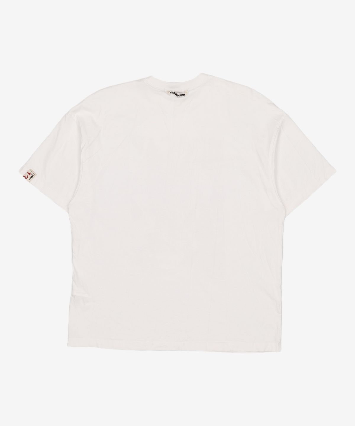 메종미네드(MAISON MINED) SOBER HALF T WHITE XL