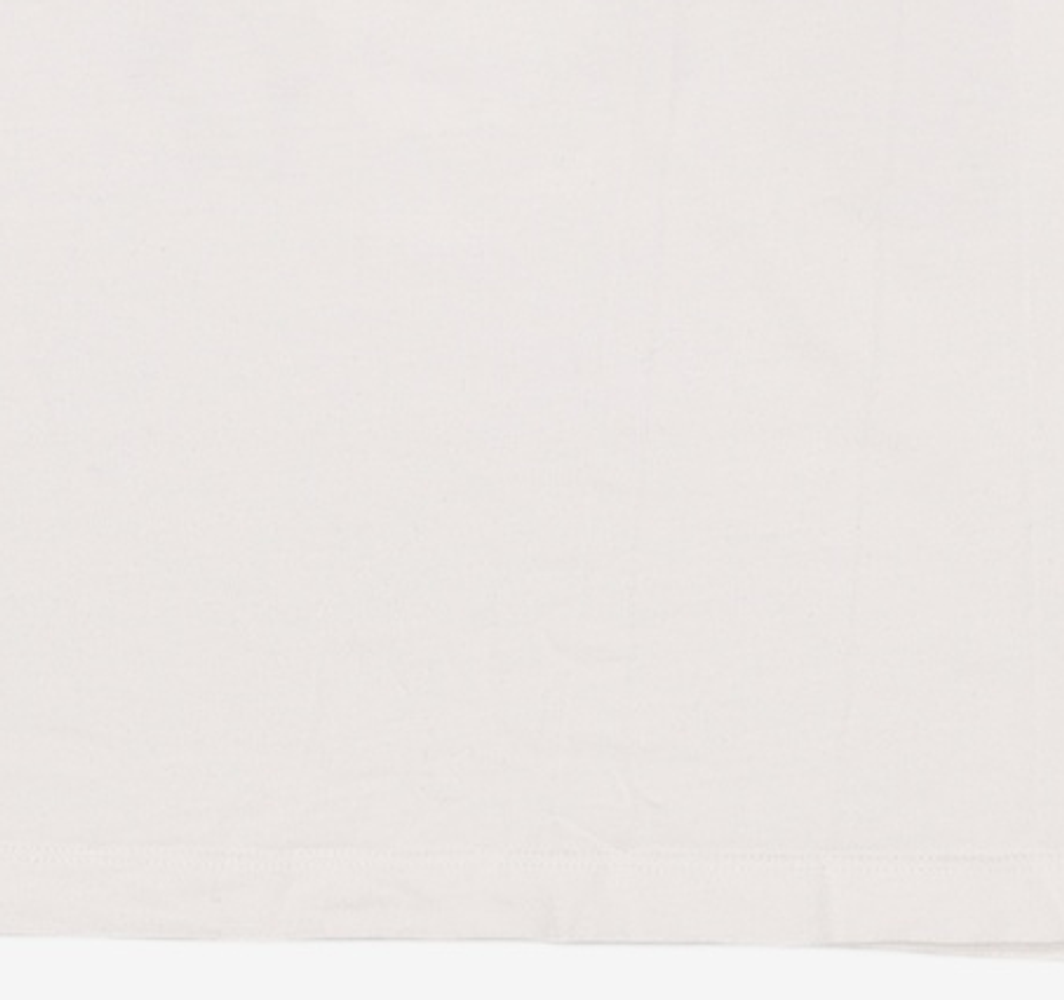 메종미네드(MAISON MINED) SOBER HALF T WHITE XL