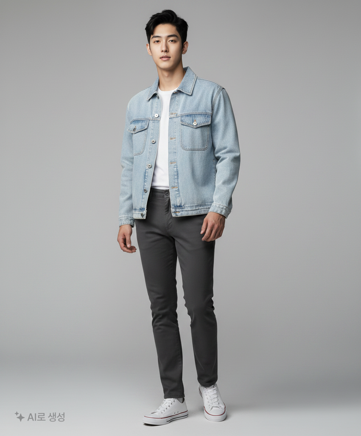 스파오(SPAO) 데님/트러커 재킷 XL