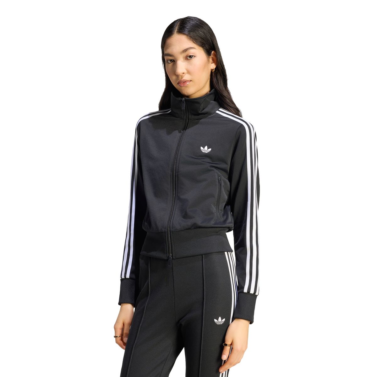 아디다스(ADIDAS) 파이어버드 클래식 트랙탑 - 블랙:화이트 / KV9552