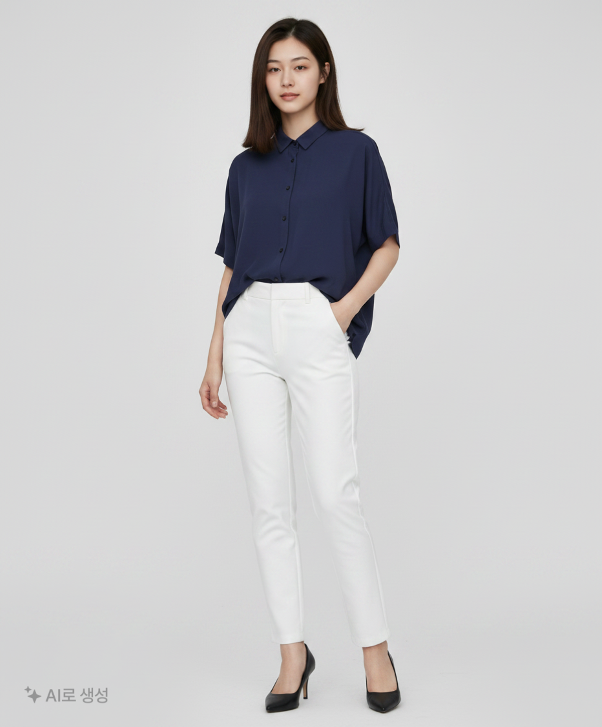 유니클로(UNIQLO) 캐주얼 셔츠 S