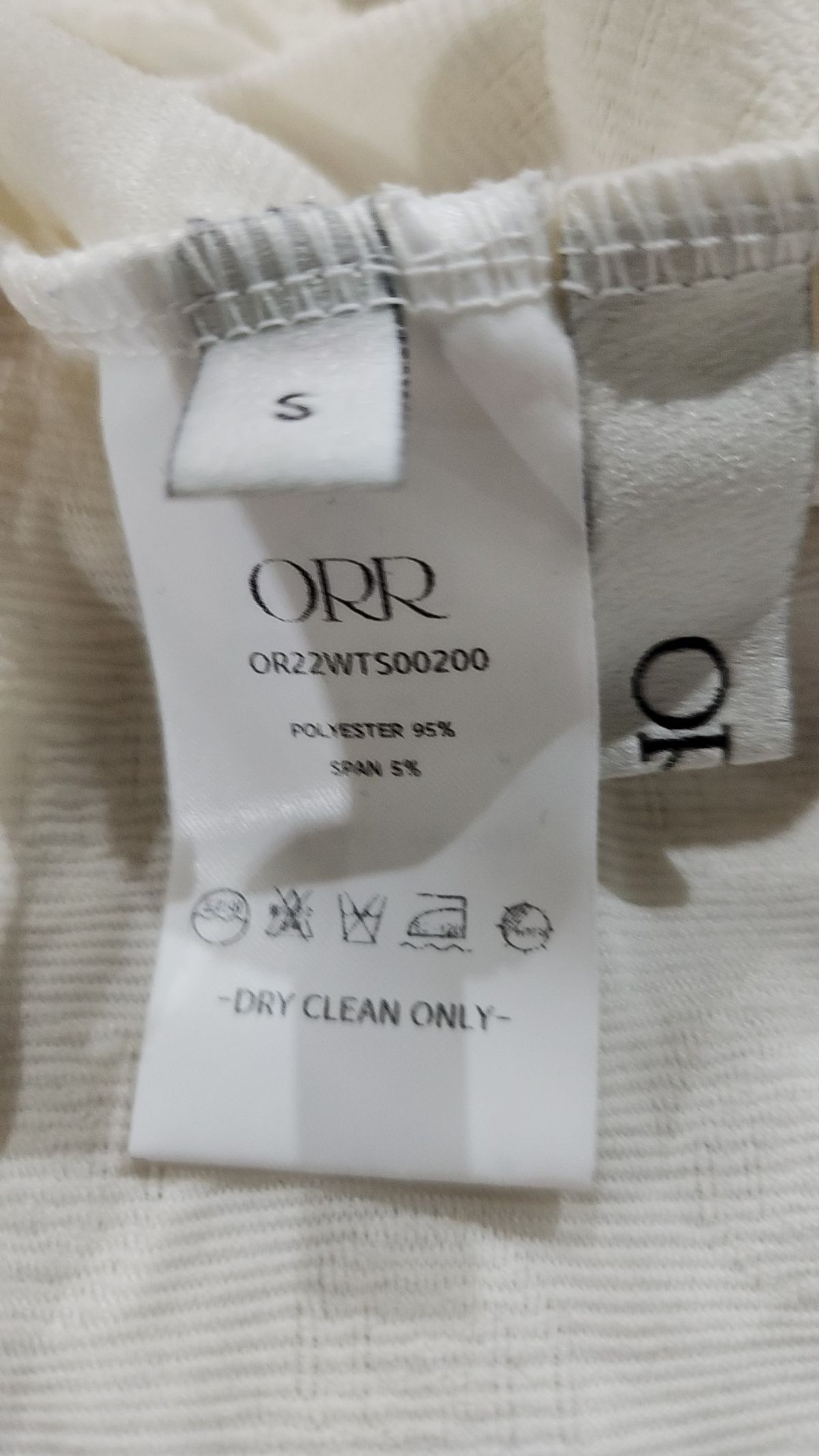 오르(ORR) 긴소매 티셔츠 S