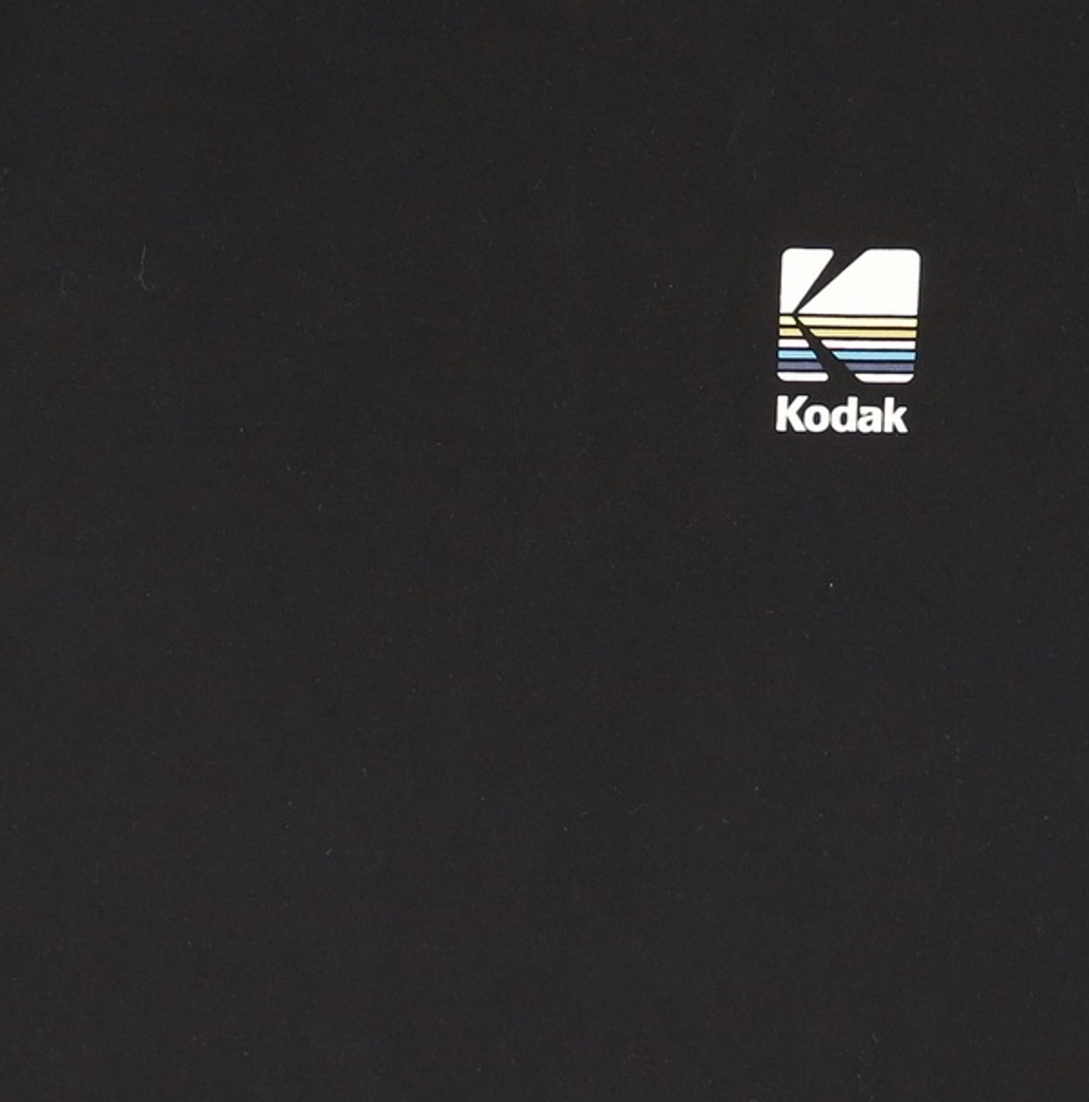 코닥(KODAK) 소로나 레인보우 반팔티셔츠 BLACK 110