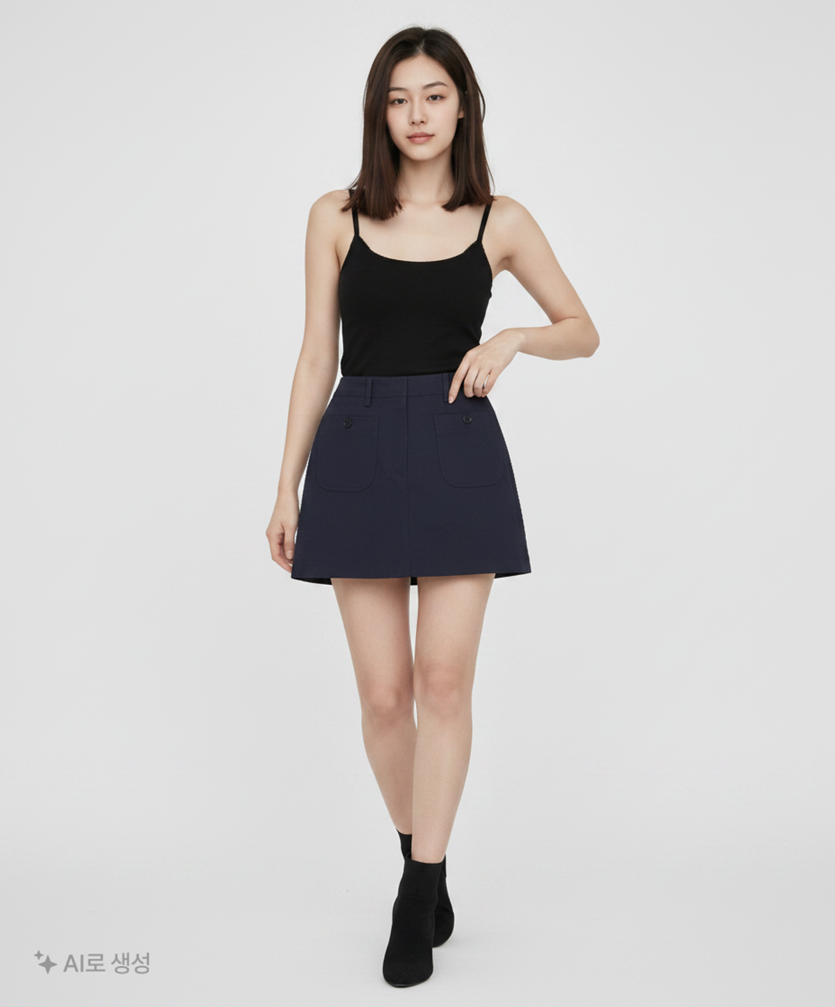 룩캐스트(LOOKAST) 미니스커트 XS