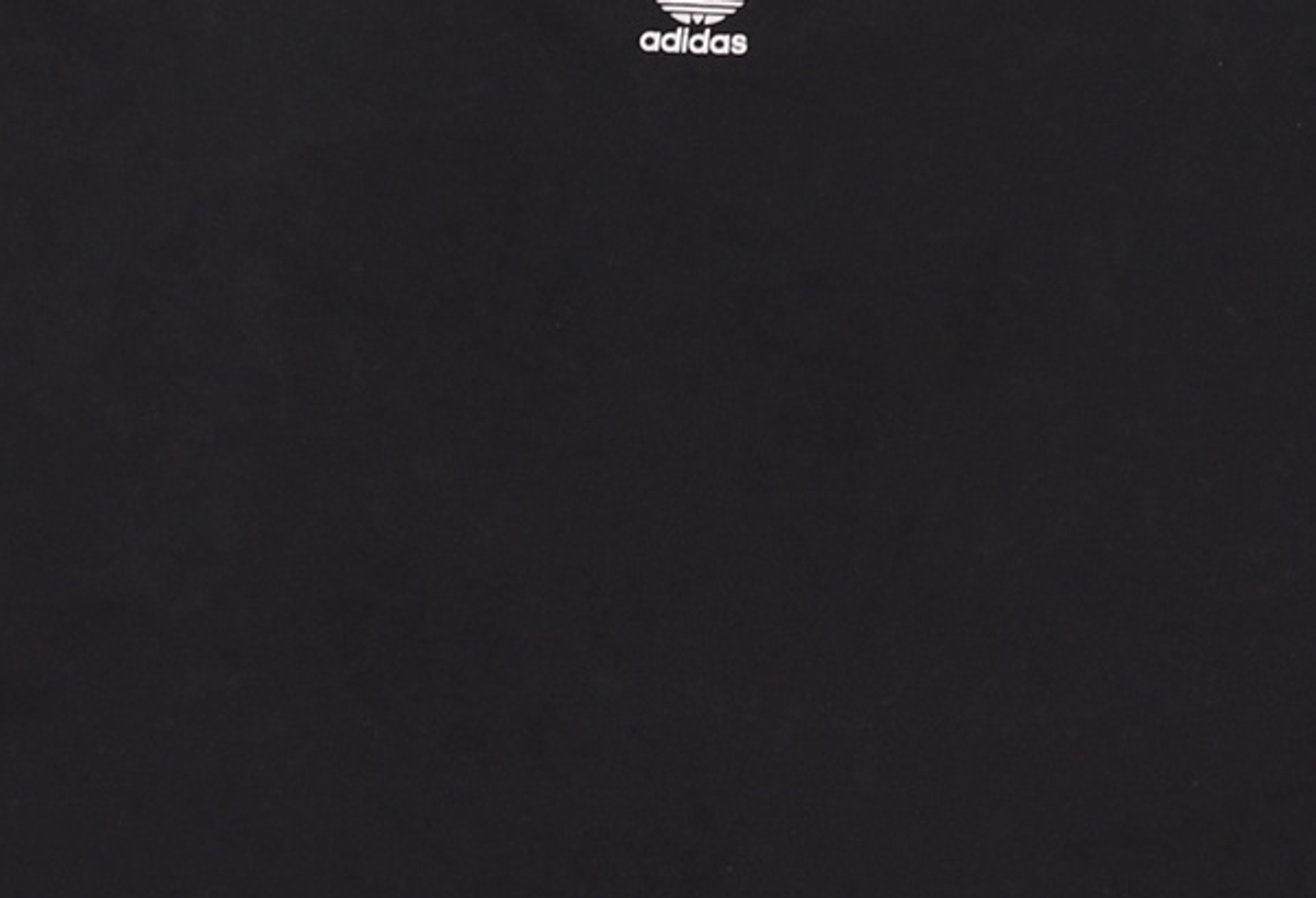 아디다스(ADIDAS) 라지 로고 티셔츠 - 블랙 / FM2562 L