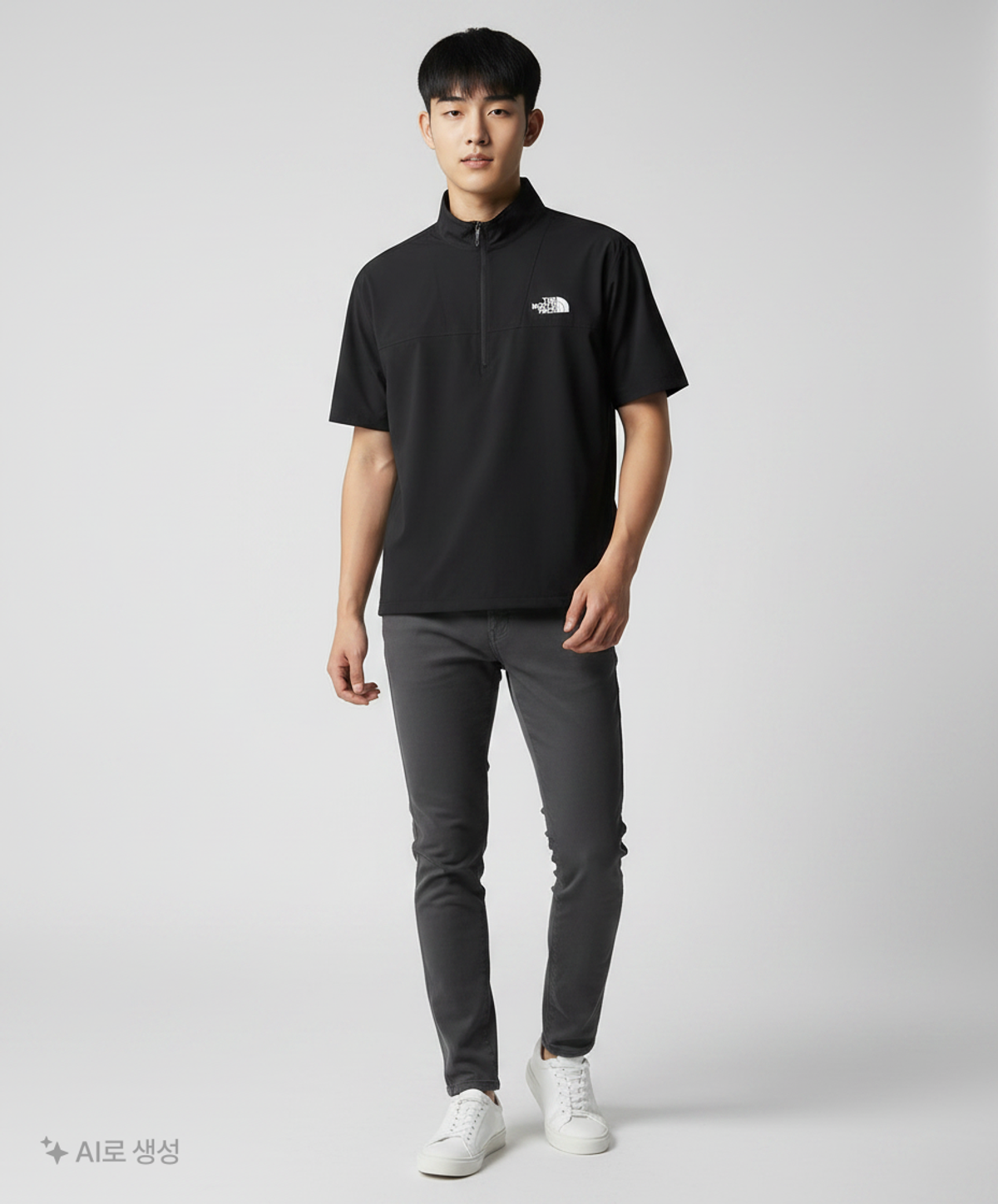 노스페이스(THE NORTH FACE) NT7KQ02E 데이 테크 반팔 집티 M