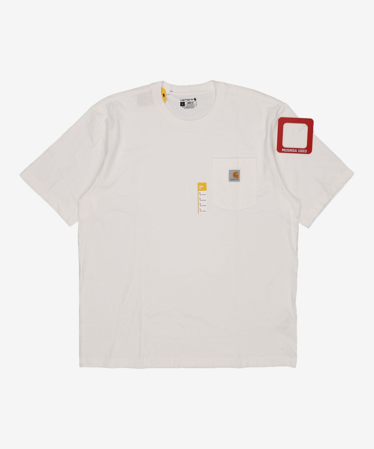 칼하트(CARHARTT) K87 포켓 반팔티 12컬러 2PACK L