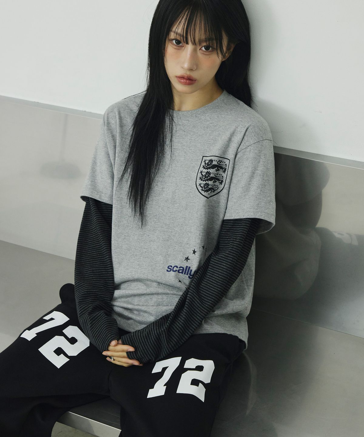 스켈리웩(SCALLYWAG) 세븐티투 트레이닝 팬츠[블랙]
