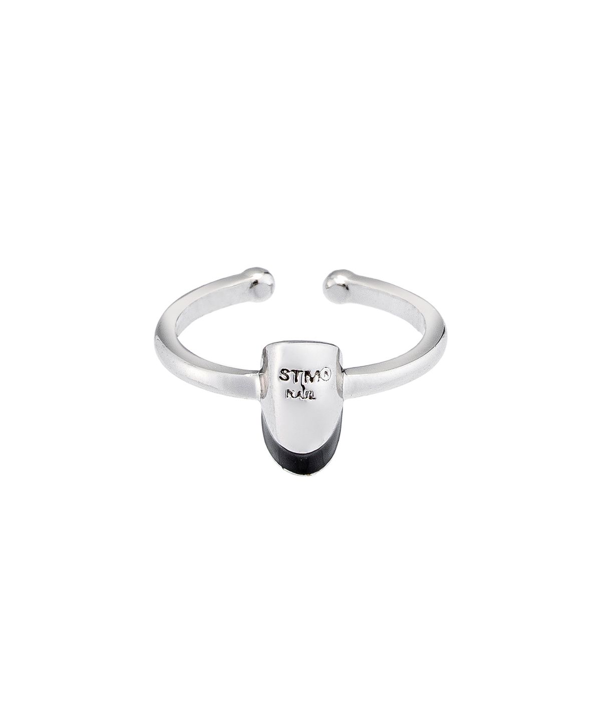 센티멍(SENTIMENTS) NO.766 [BLACK FRENCH] ROUND TOE RING