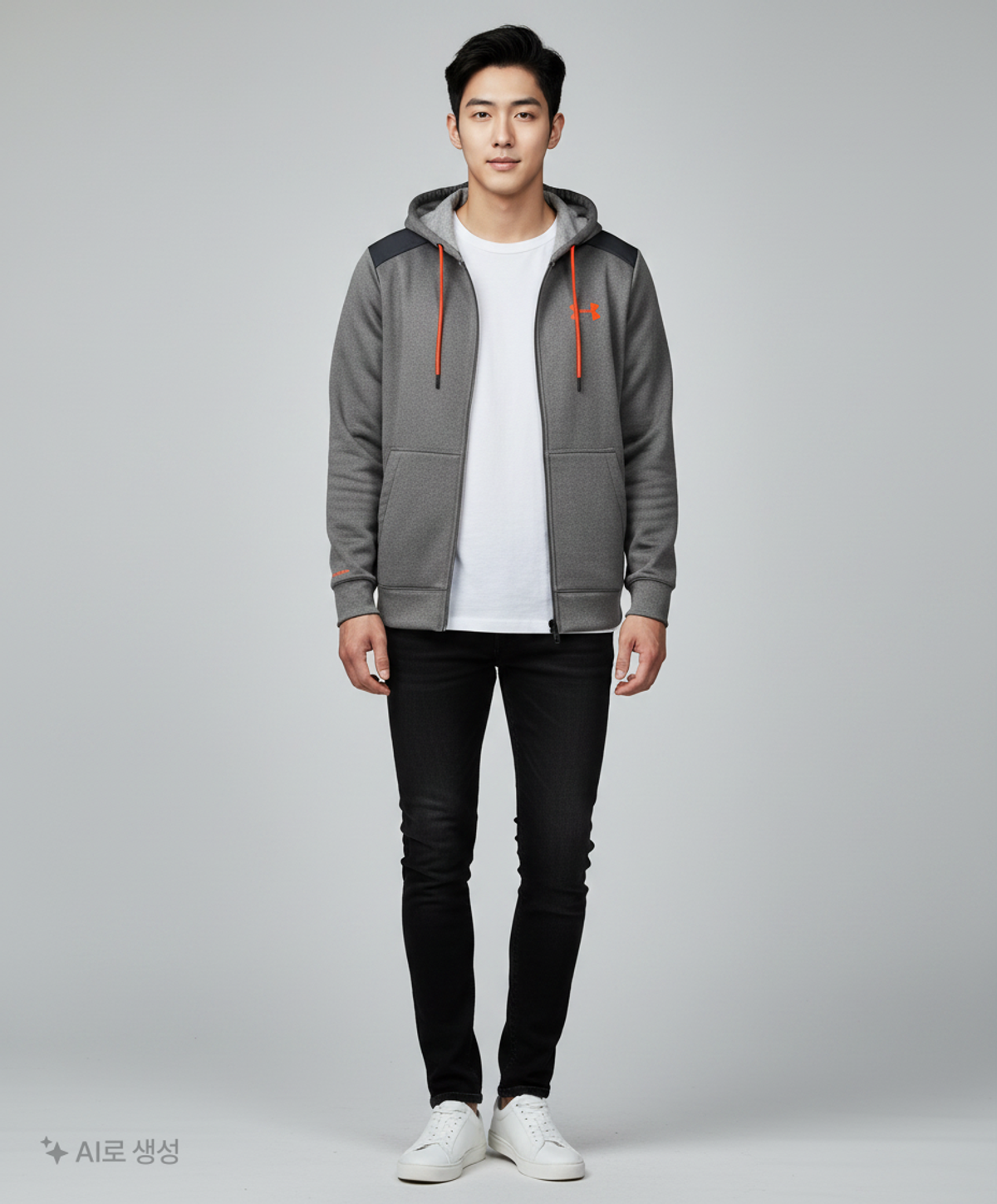 언더아머(UNDERARMOUR) 후드 티셔츠 M