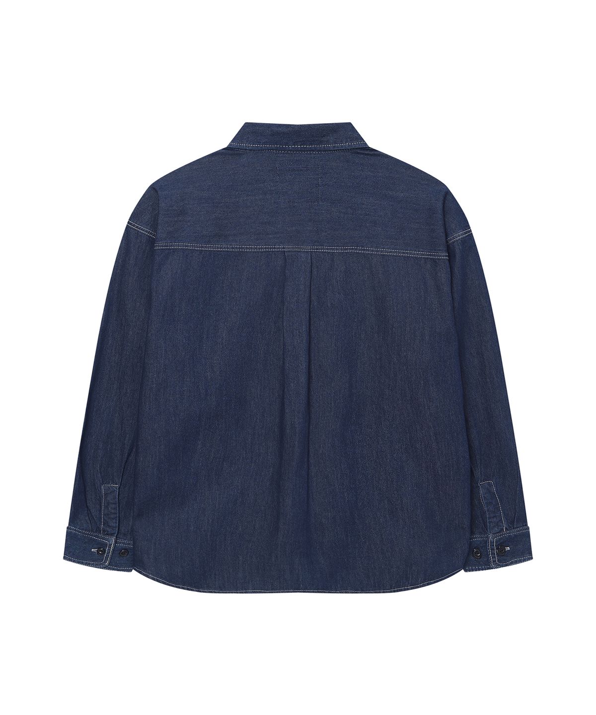슈퍼드라이(SUPERDRY) 워크필드 셔츠 인디고 SDUIRDQ01IDG