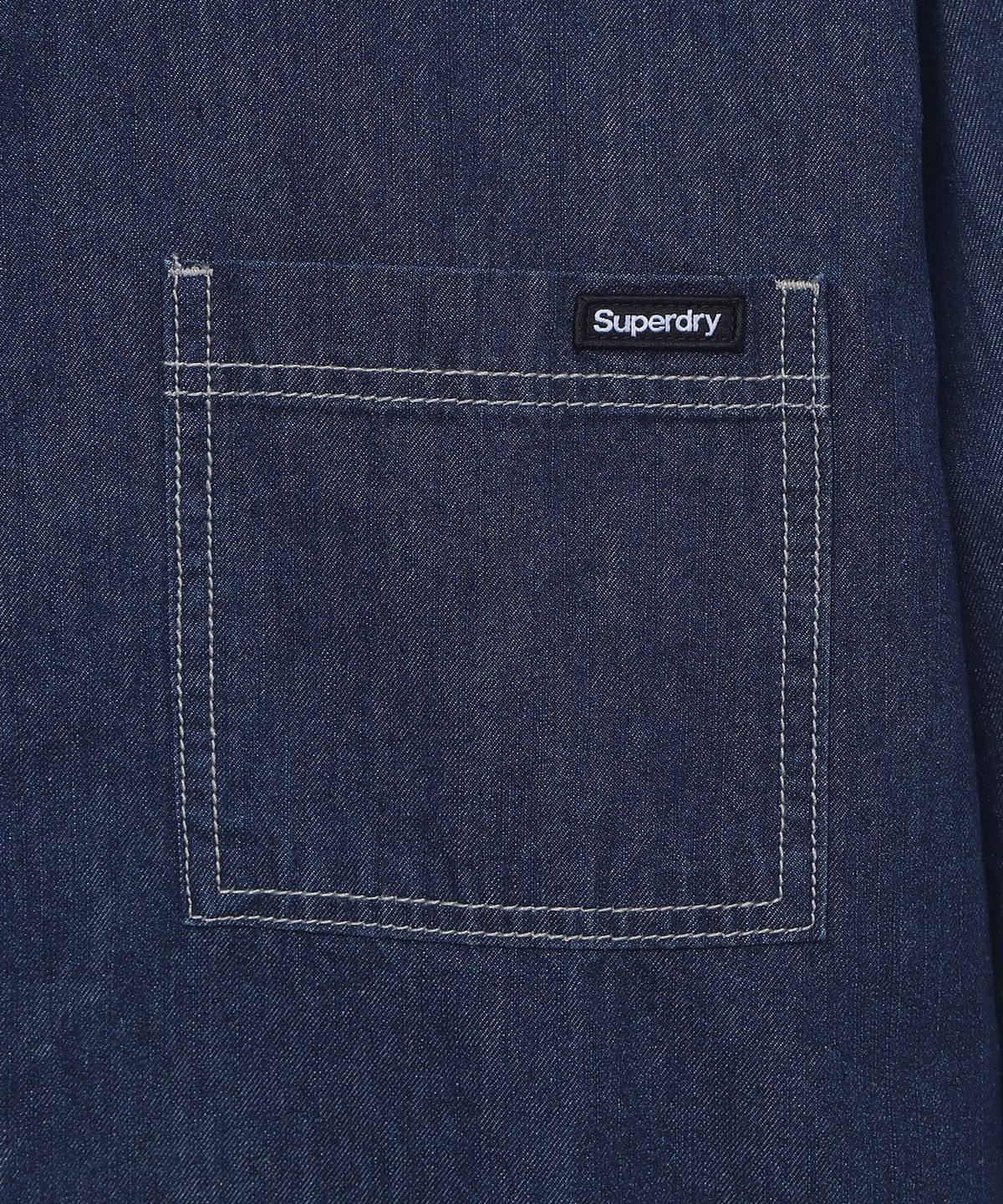 슈퍼드라이(SUPERDRY) 워크필드 셔츠 인디고 SDUIRDQ01IDG