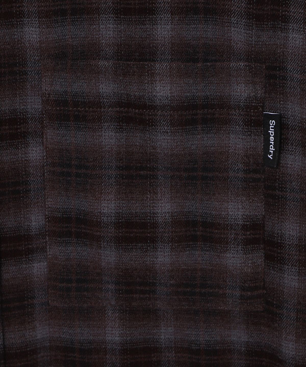 슈퍼드라이(SUPERDRY) 워크필드 체크 셔츠 버건디 SDMIRDQ02BGD