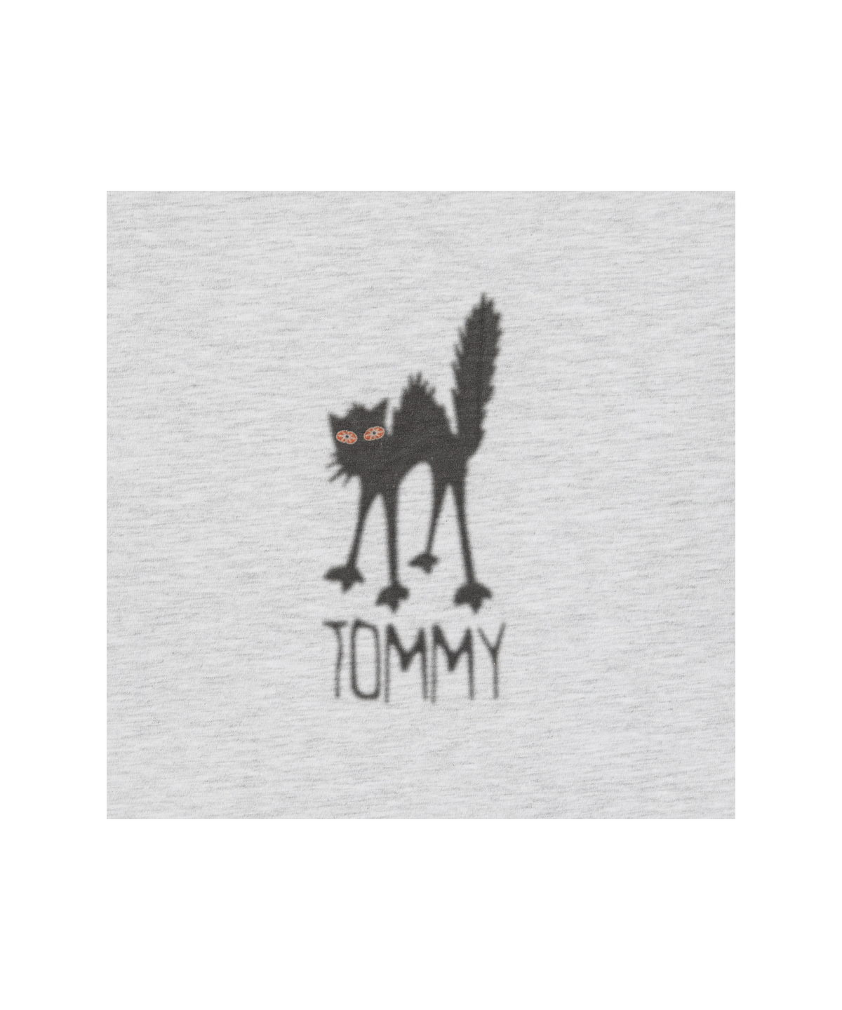 이알티알(ERTR) Tommy Cat LS T-Shirt Melange White