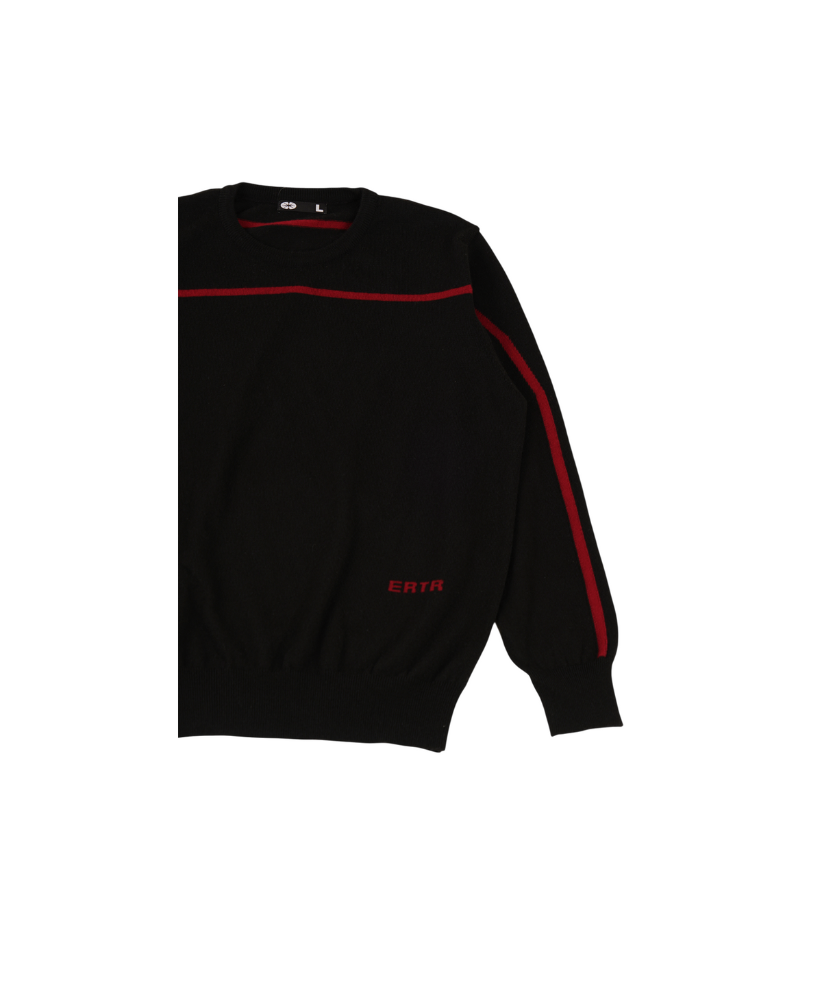 이알티알(ERTR) Side-Line Knit Black