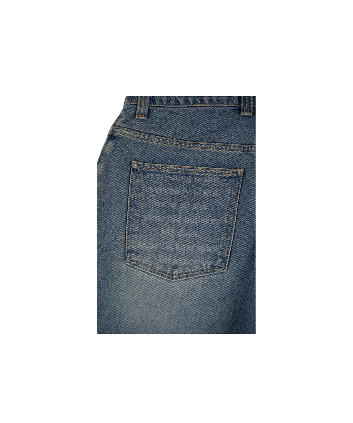 이알티알(ERTR) Renton Denim Pants Blue