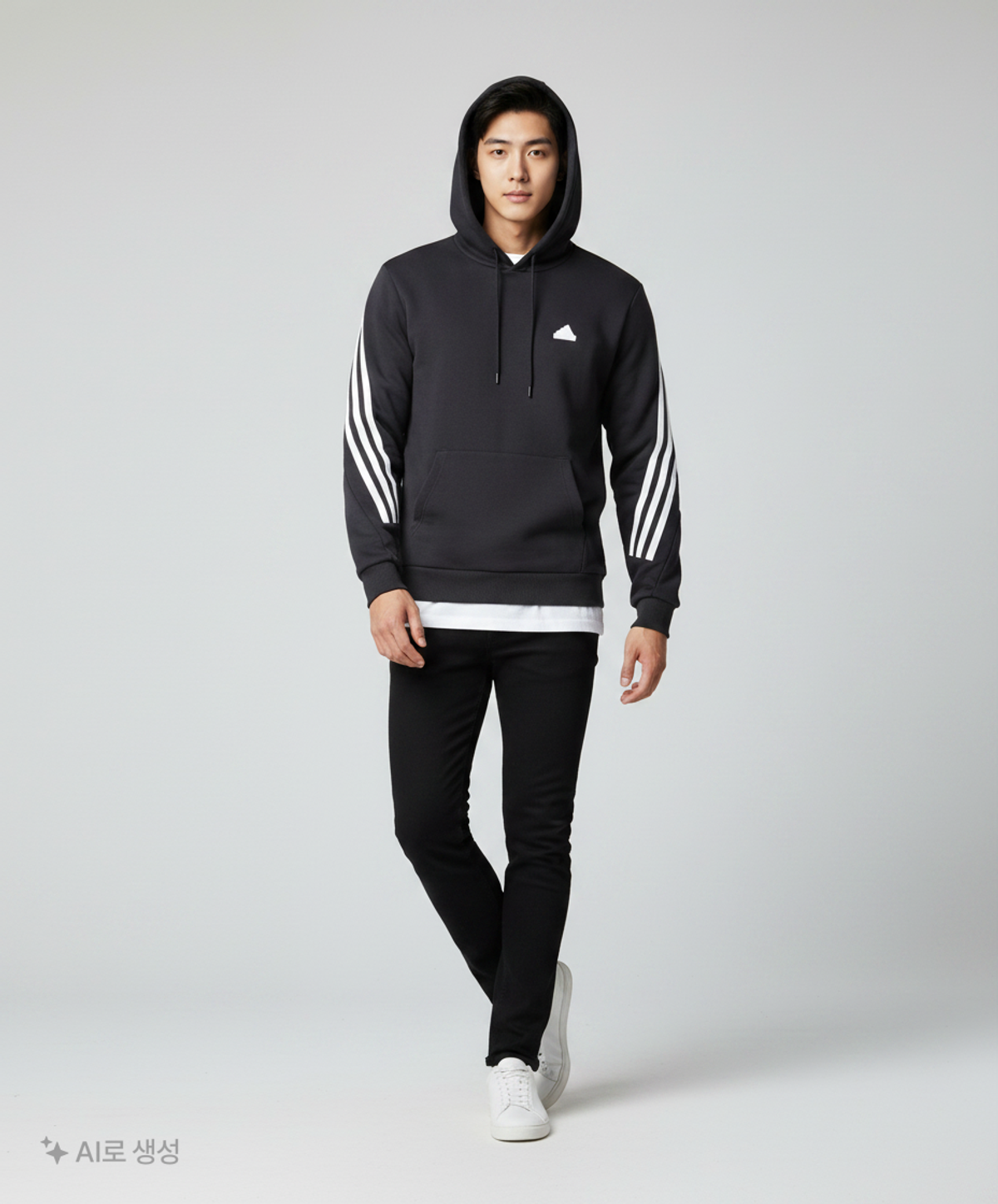 아디다스(ADIDAS) 후드 티셔츠 L