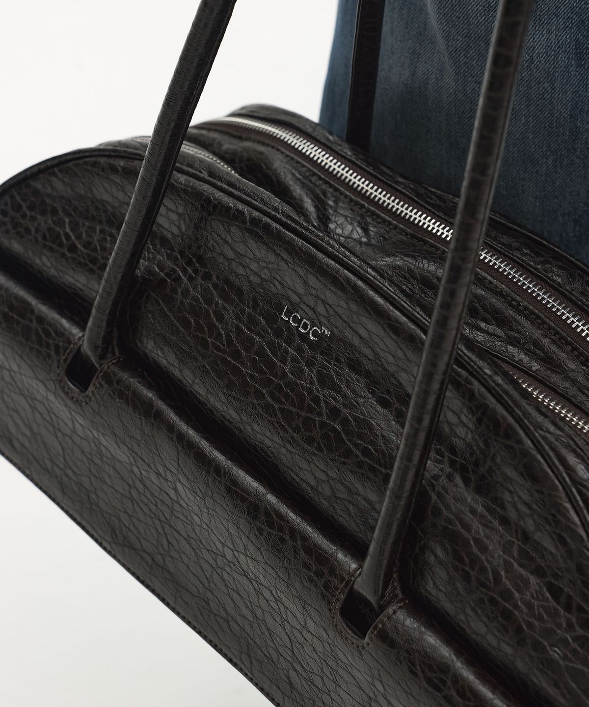 엘씨디씨티엠(LCDC™) ARCH LONG SHOULDER BAG_MEDIUM (BROWN)