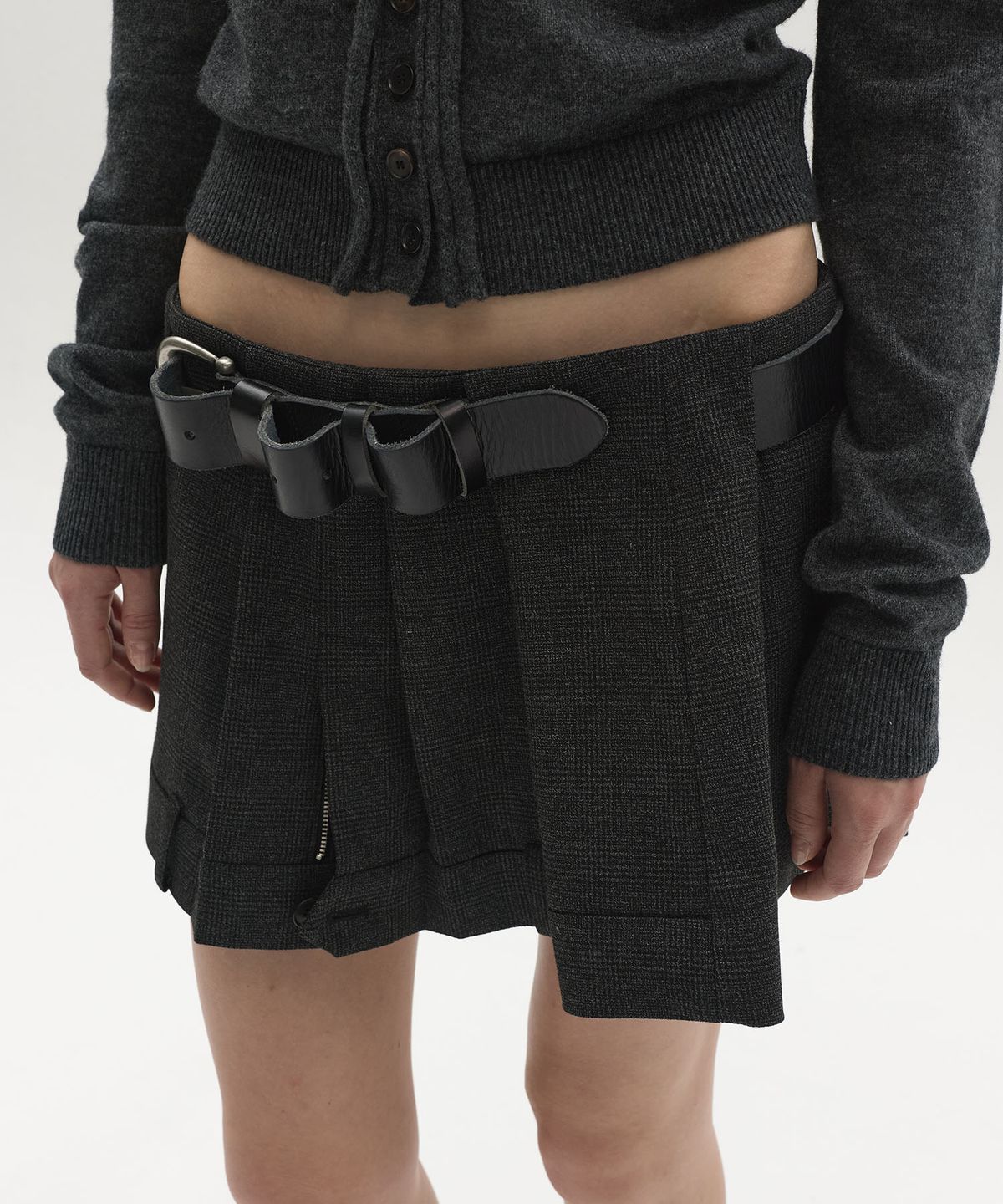 엘씨디씨티엠(LCDC™) VINTAGE BUCKLE BELT (BLACK)
