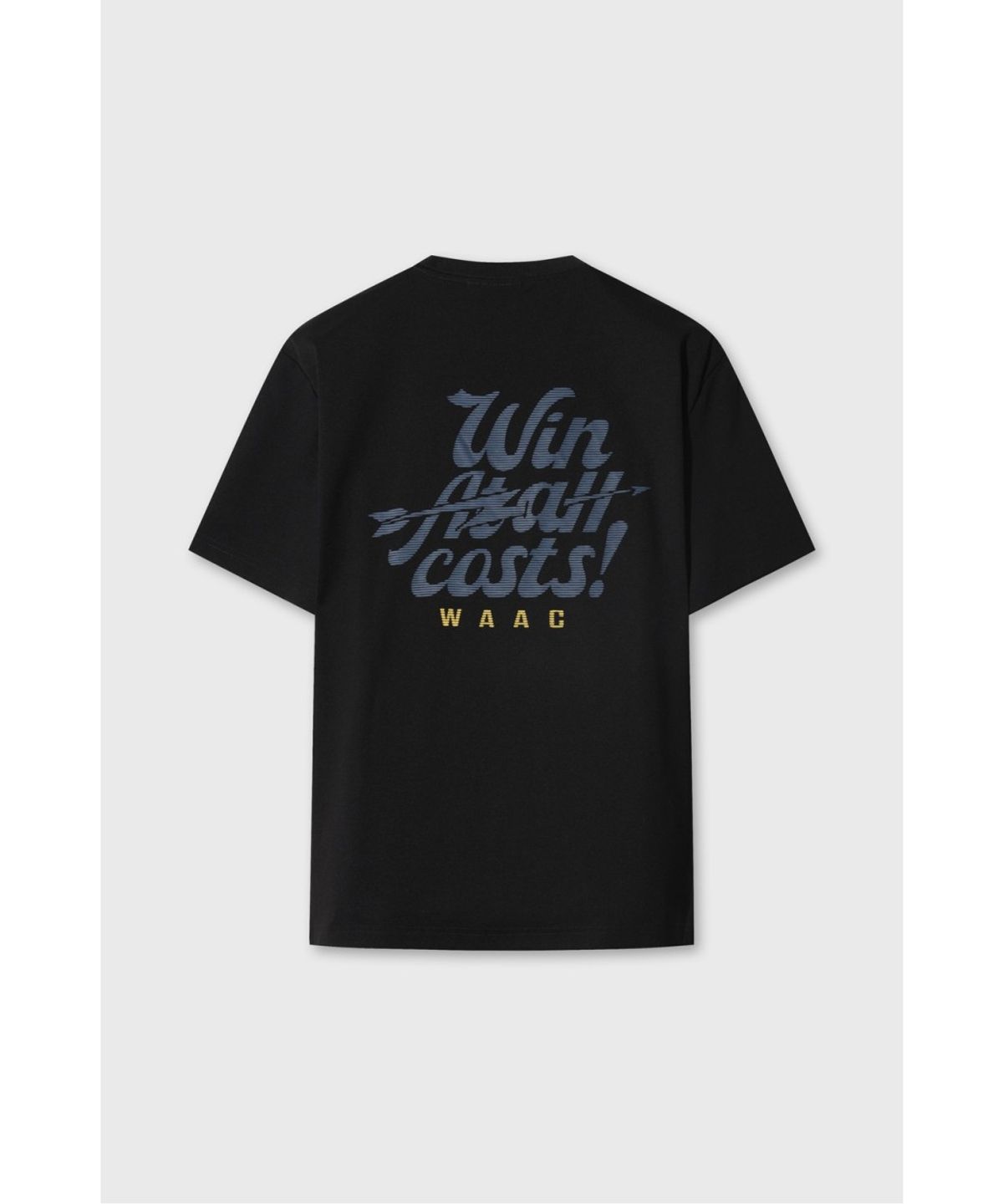 왁(WAAC) UNI WAACKY Graphic Crewneck Top WMTCA26604BKX