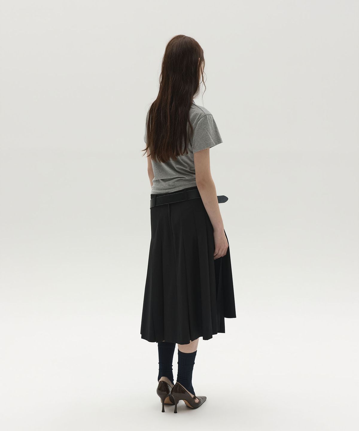 엘씨디씨티엠(LCDC™) DART-DETAIL GRAPHIC TEE (MELANGE GREY)