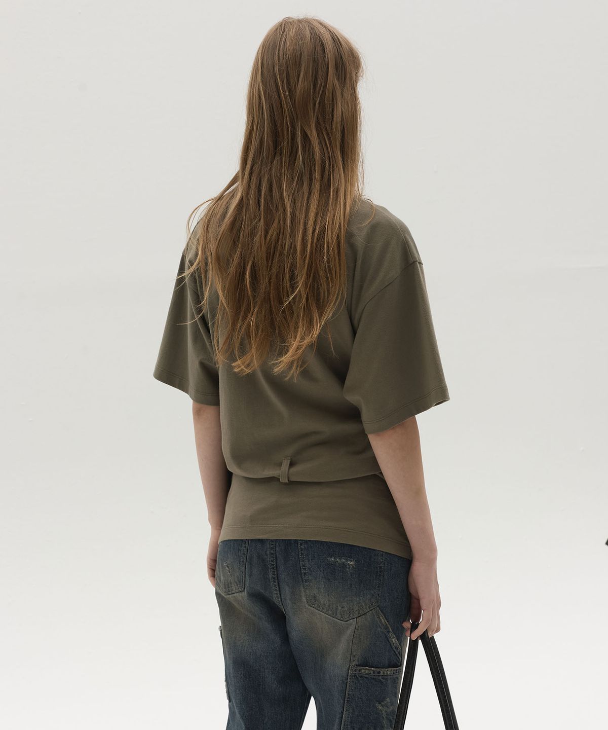 엘씨디씨티엠(LCDC™) STRUCTURED HENLEY TOP (KHAKI)