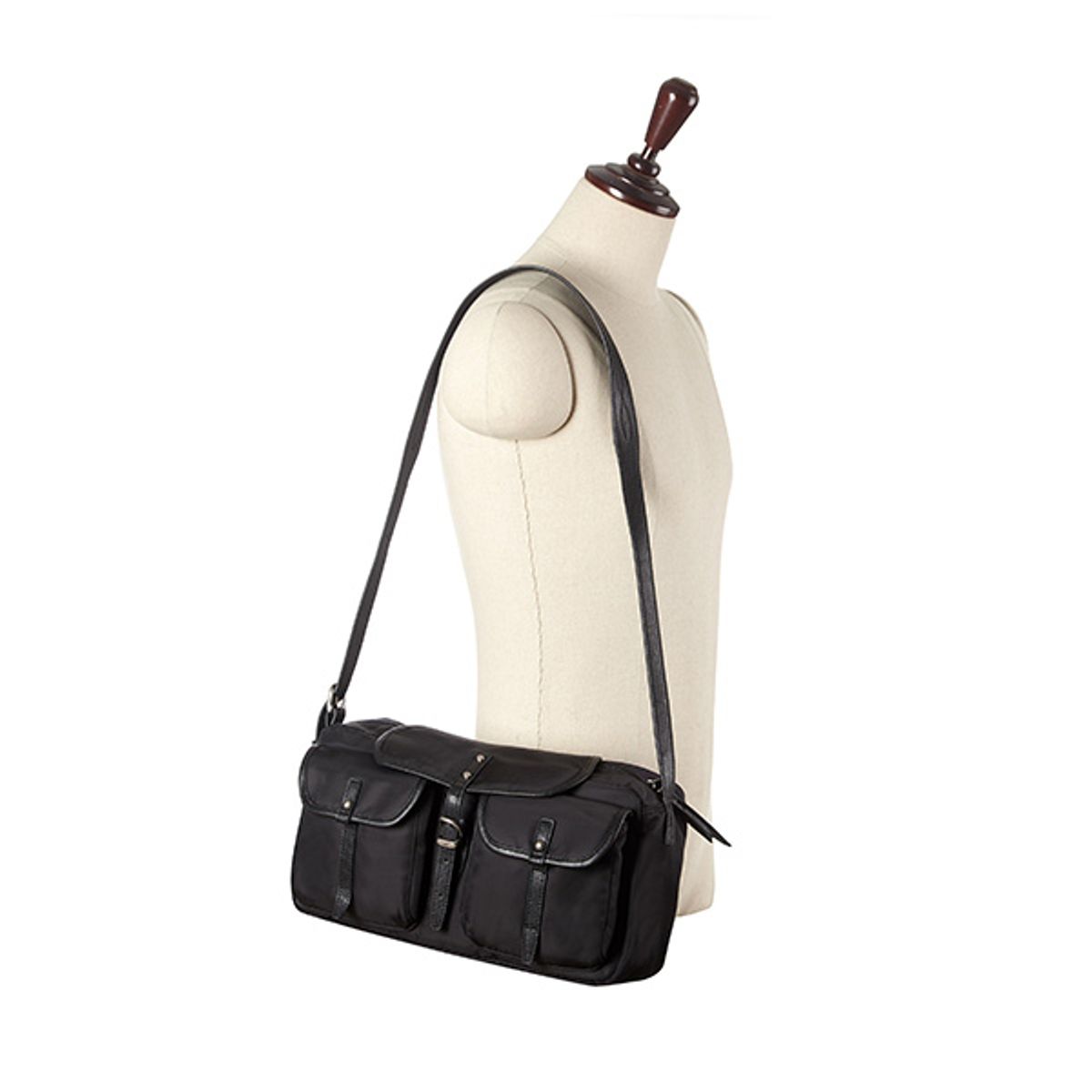 쌤소나이트 레드(SAMSONITE RED) CIIEL 숄더백 BLACK UW809003
