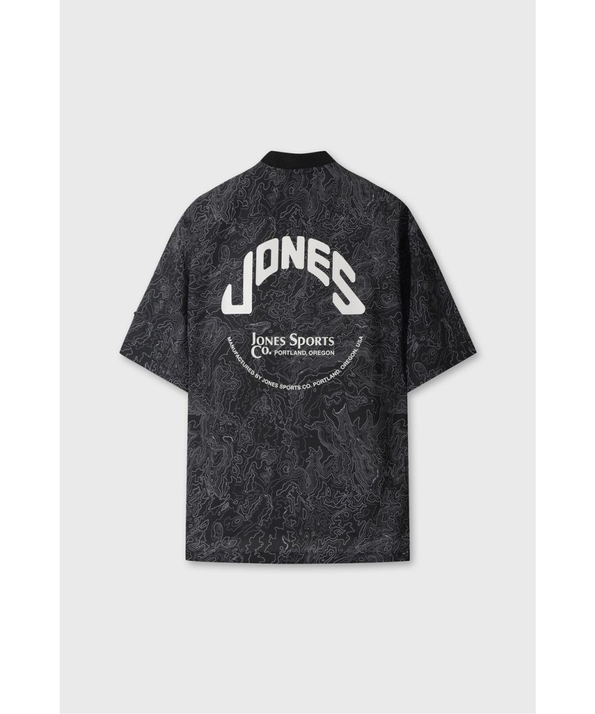 왁(WAAC) [WAAC X JONES] JONES Men s Air-Dot Pattern Pullover WMTCA26672BKX