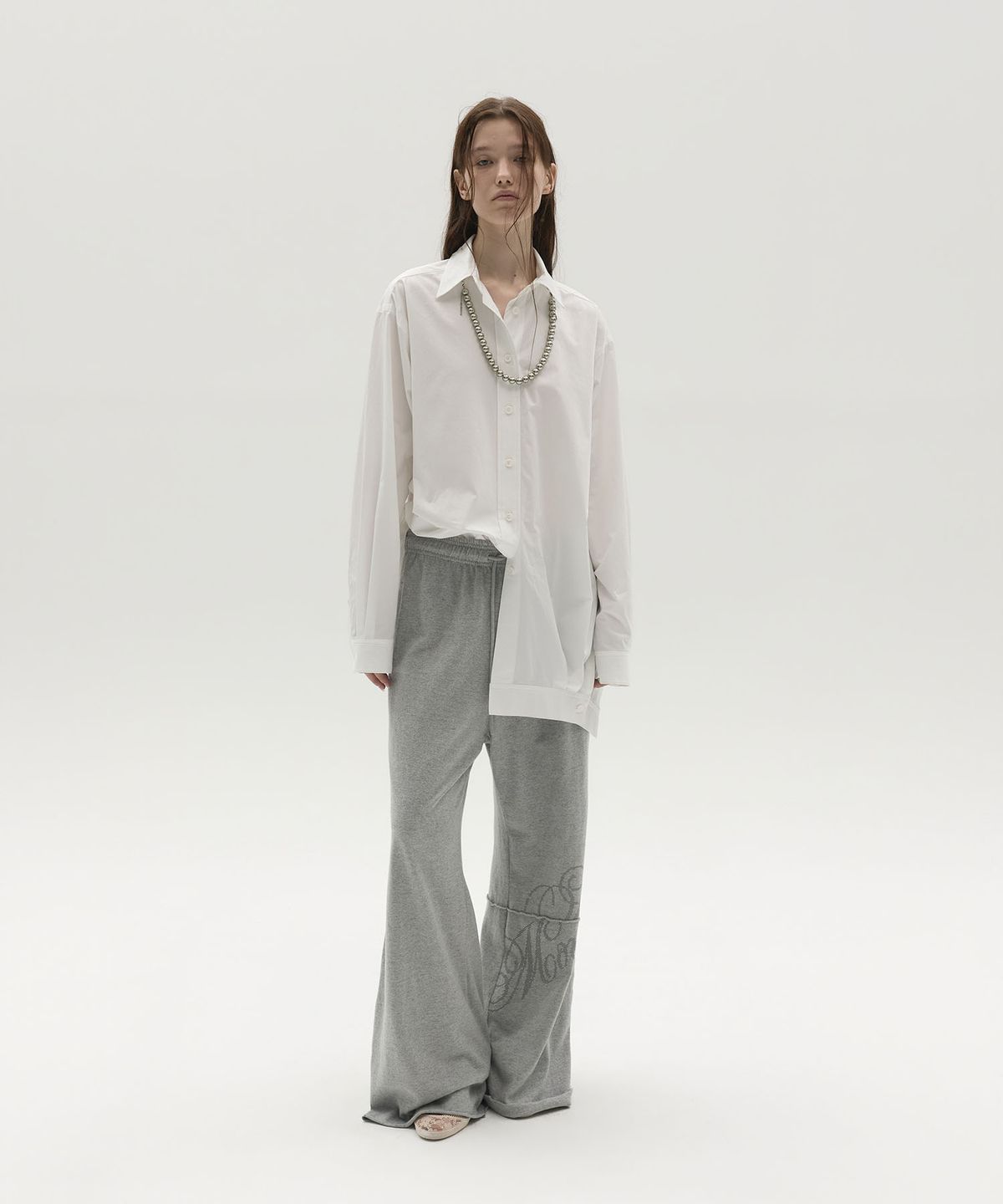 엘씨디씨티엠(LCDC™) STRUCTURED COTTON SHIRT (OFF WHITE)