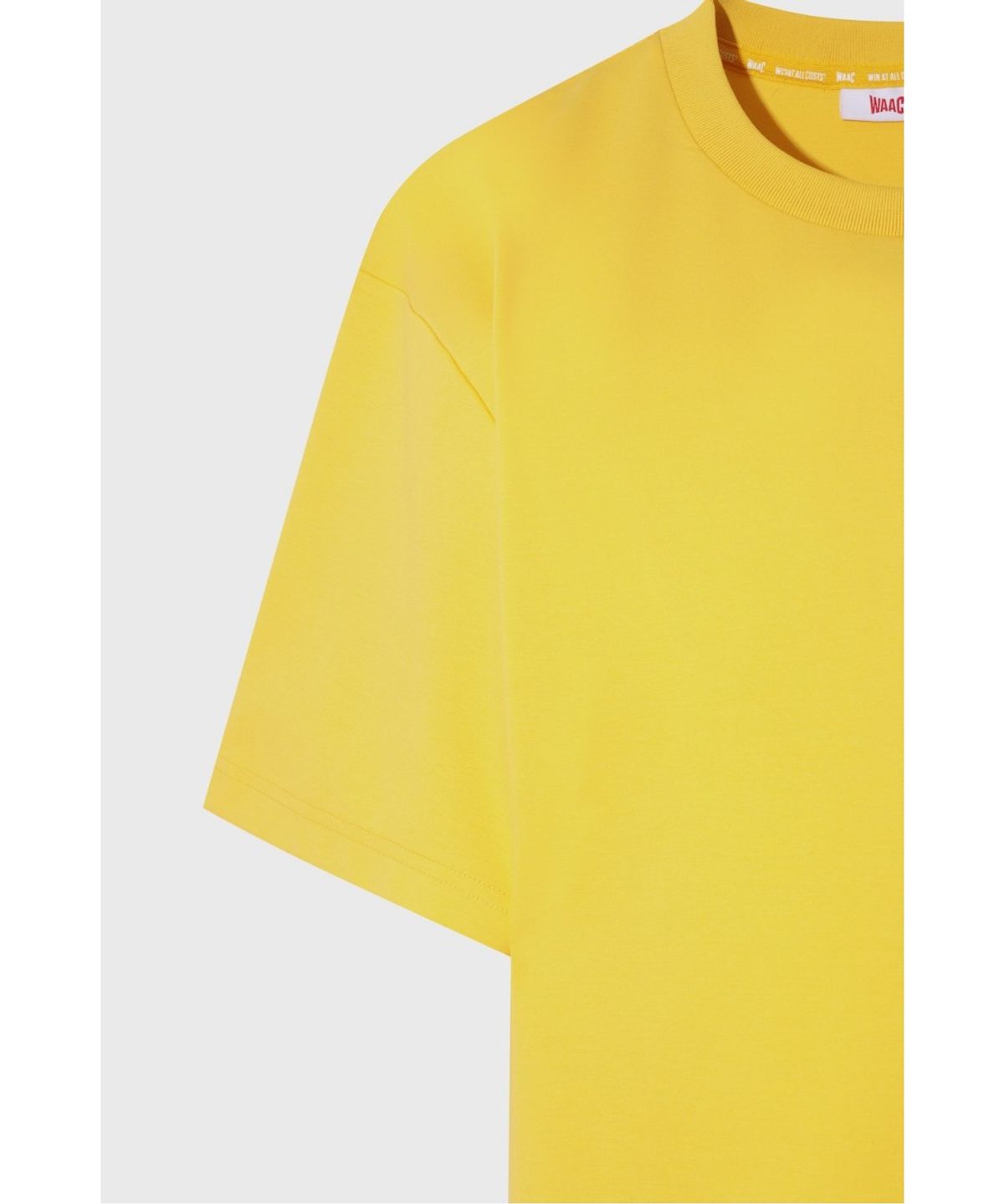 왁(WAAC) UNI WAACKY Graphic Crewneck Top WMTCA26604YED