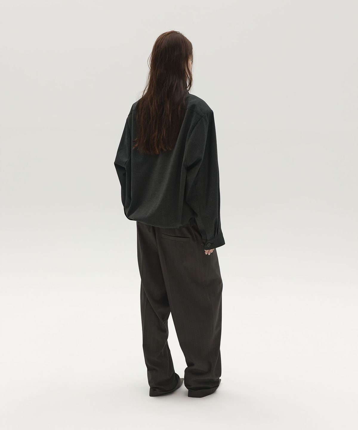 엘씨디씨티엠(LCDC™) STRUCTURED HEM BLOUSON JACKET (GREY)