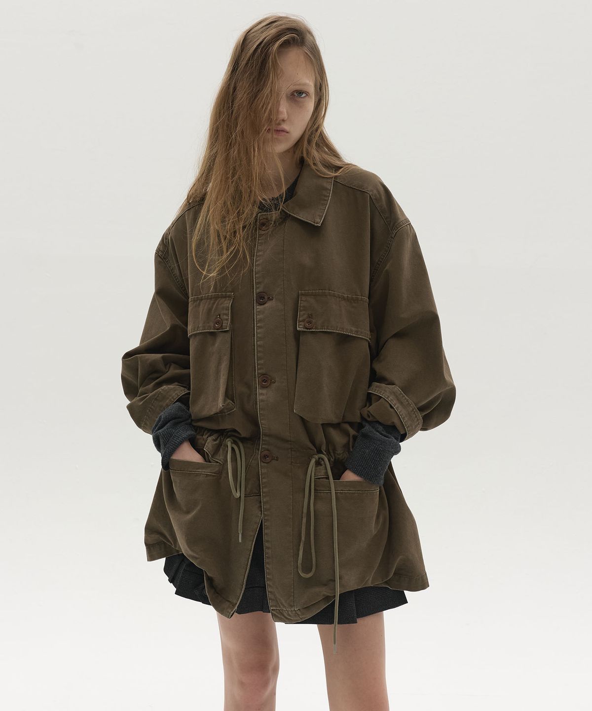 엘씨디씨티엠(LCDC™) SAFARI COTTON JACKET (BROWN)