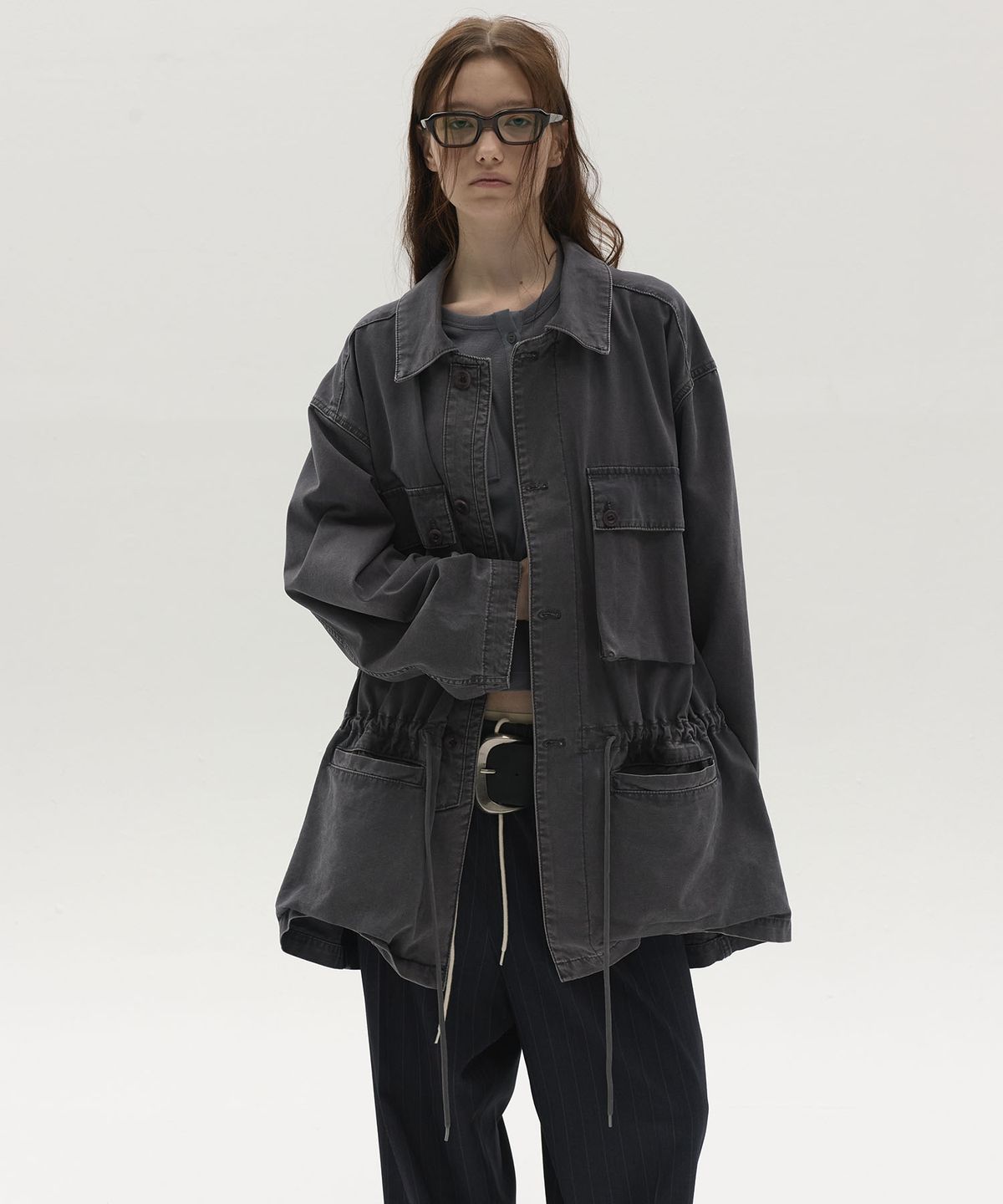 엘씨디씨티엠(LCDC™) SAFARI COTTON JACKET (GREY)