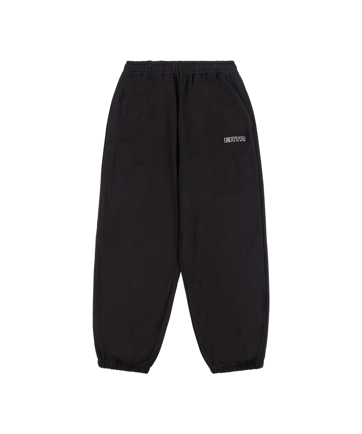 이알티알(ERTR) Scots Lion Boucle Jogger Pants Black
