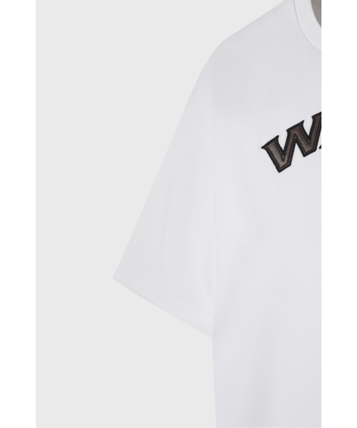 왁(WAAC) Men WAACKY Oversized Crewneck Top WMTCA26605WHX