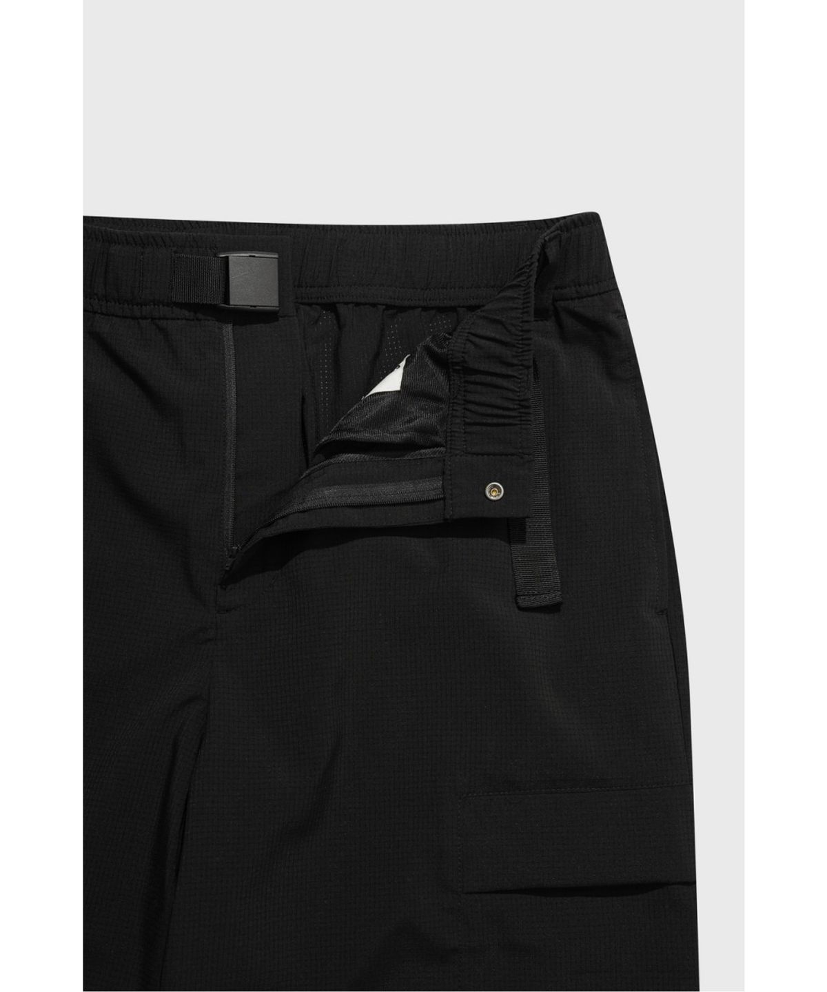 왁(WAAC) [WAAC X JONES] Men s Air-Dot Belted Shorts (Set) WMPNA26671BKX